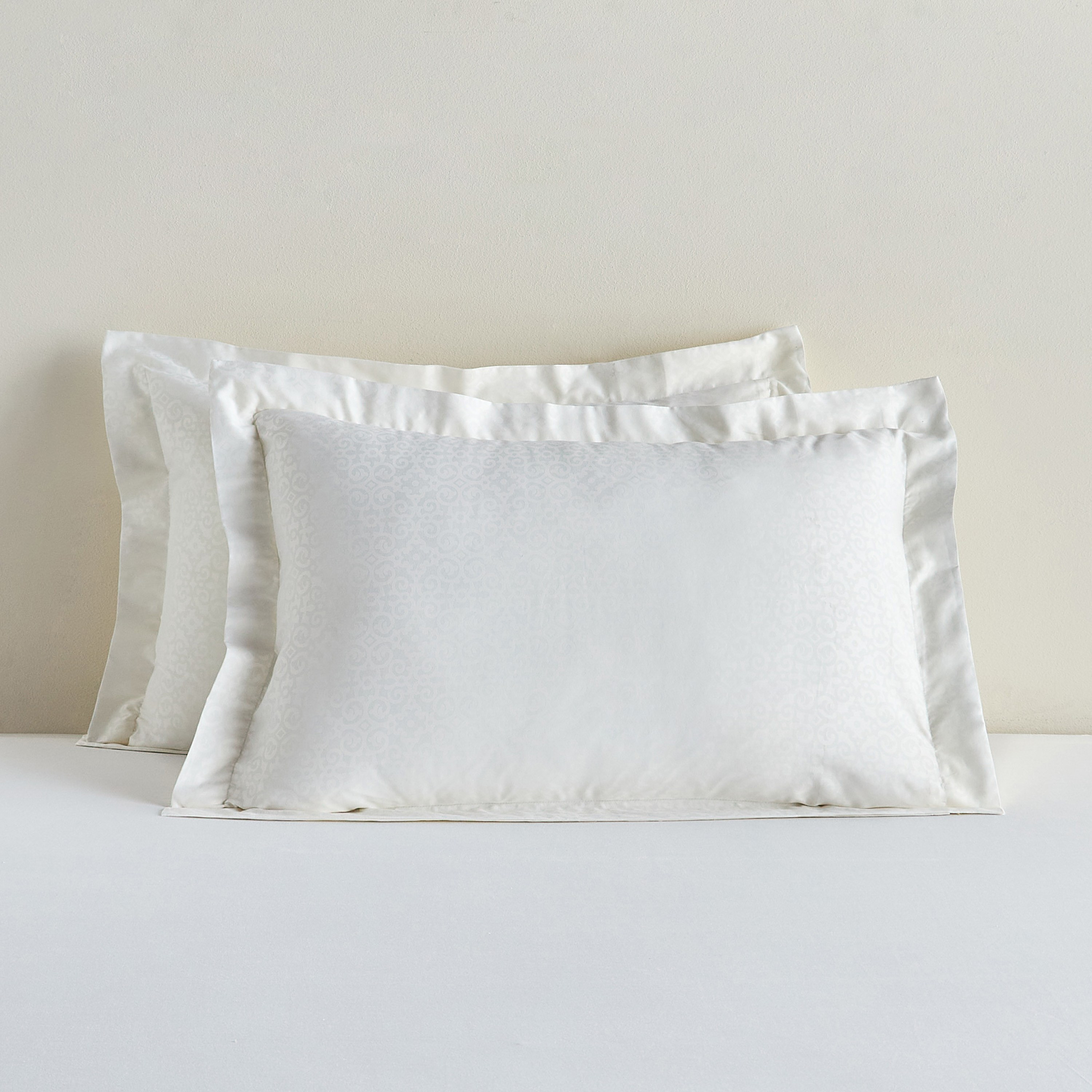 Amour Egyptian Cotton 300 Thread Count 2-Piece Pillowcase Set - 50x90 cm-household-bedding-sheetsandpillowcases-pillowcases-image-1