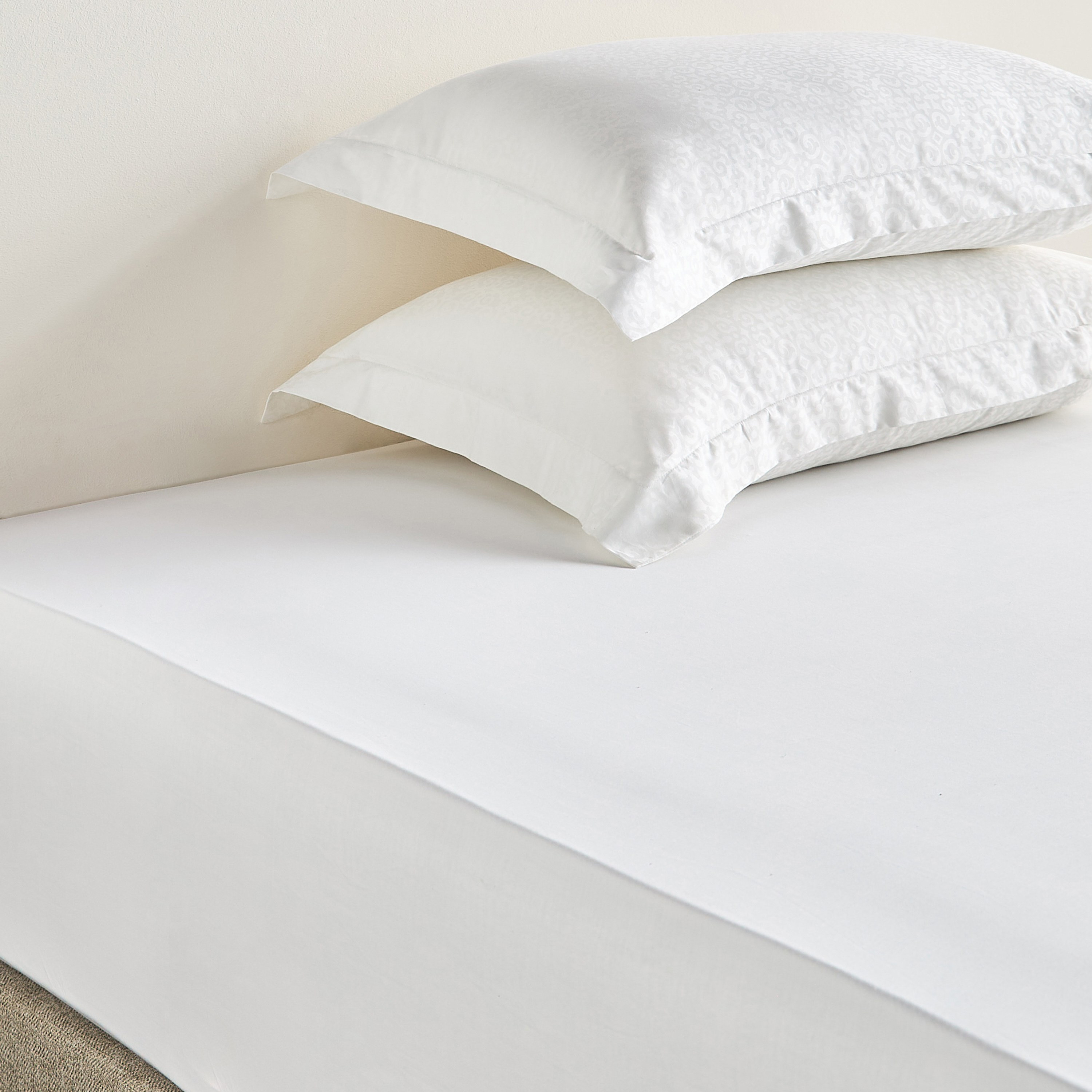 Amour Egyptian Cotton 300 Thread Count 2-Piece Pillowcase Set - 50x90 cm-household-bedding-sheetsandpillowcases-pillowcases-image-4