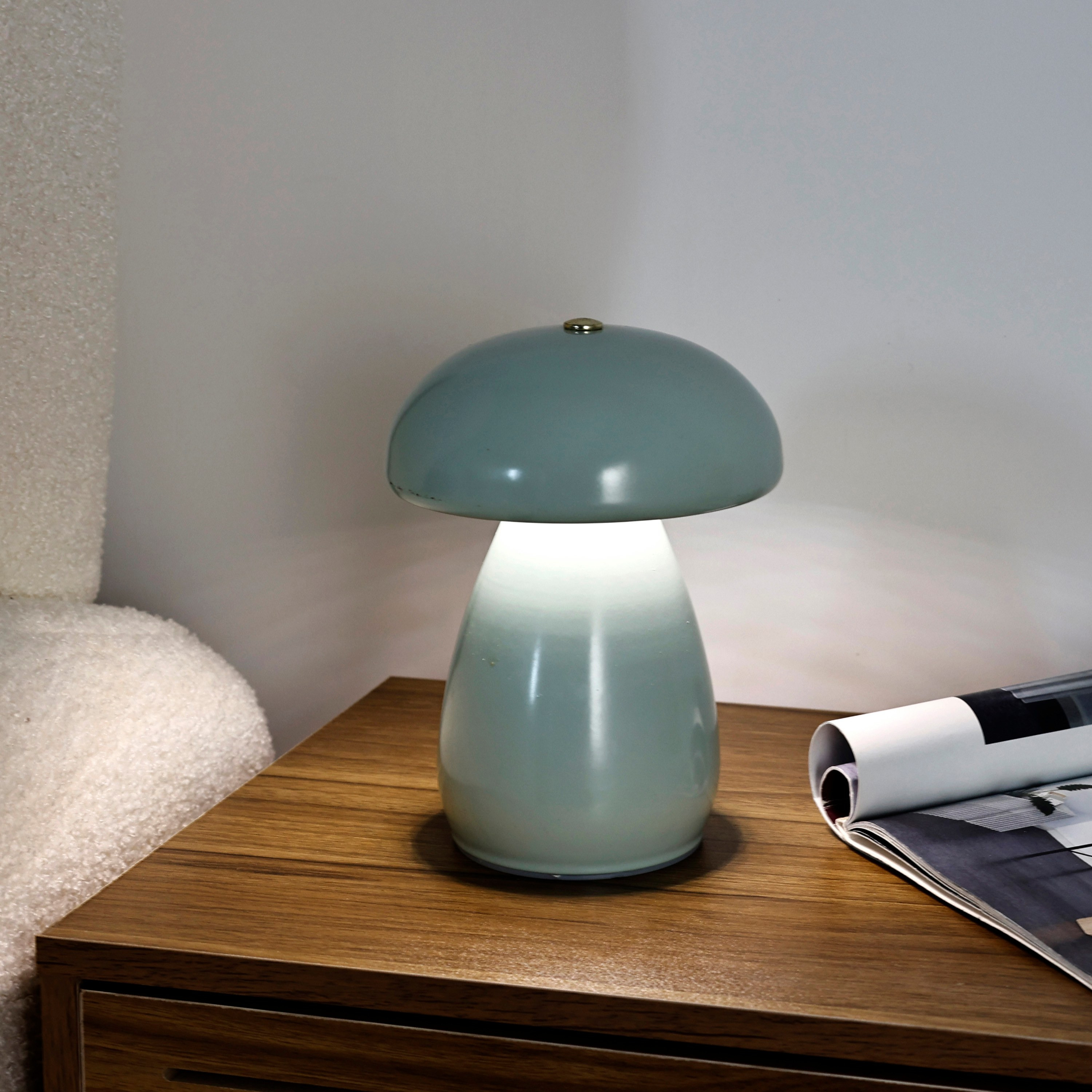 Esme Metal LED Touch Table Lamp - 18 cm-household-lighting-tableanddesklamps-image-2