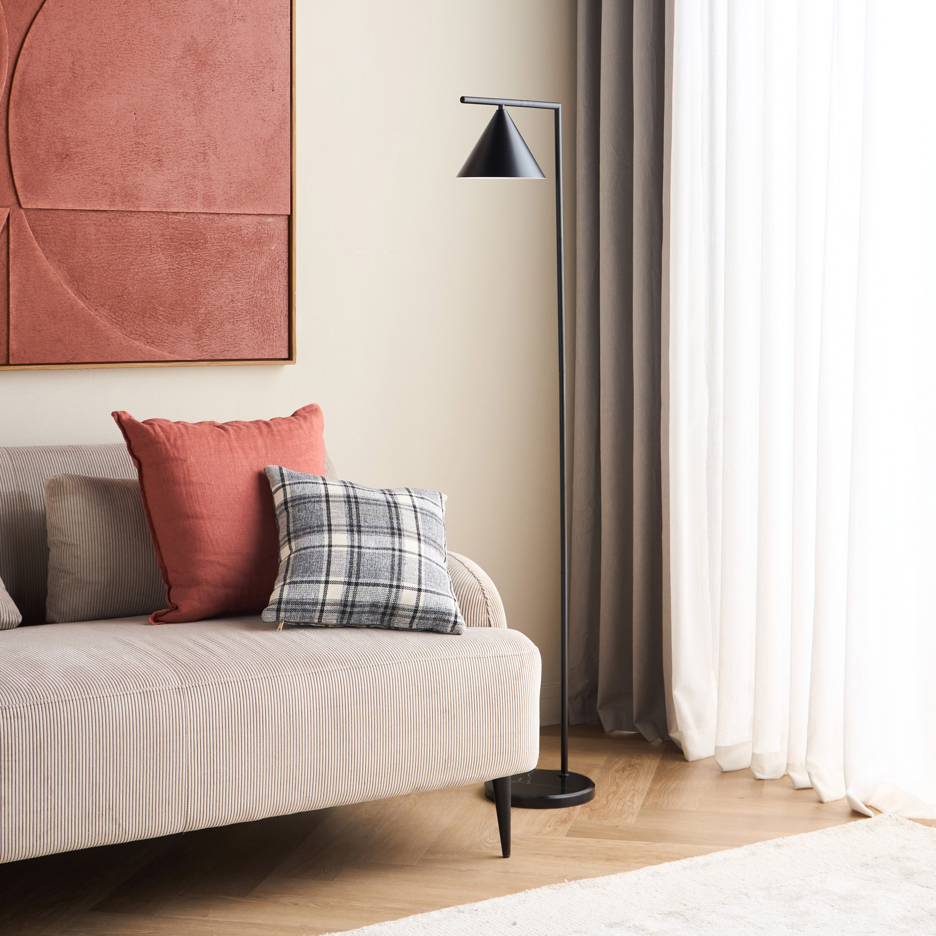مصباح أرضية معدن - شايدن - 154 سم-household-lighting-floorlamps-image-4