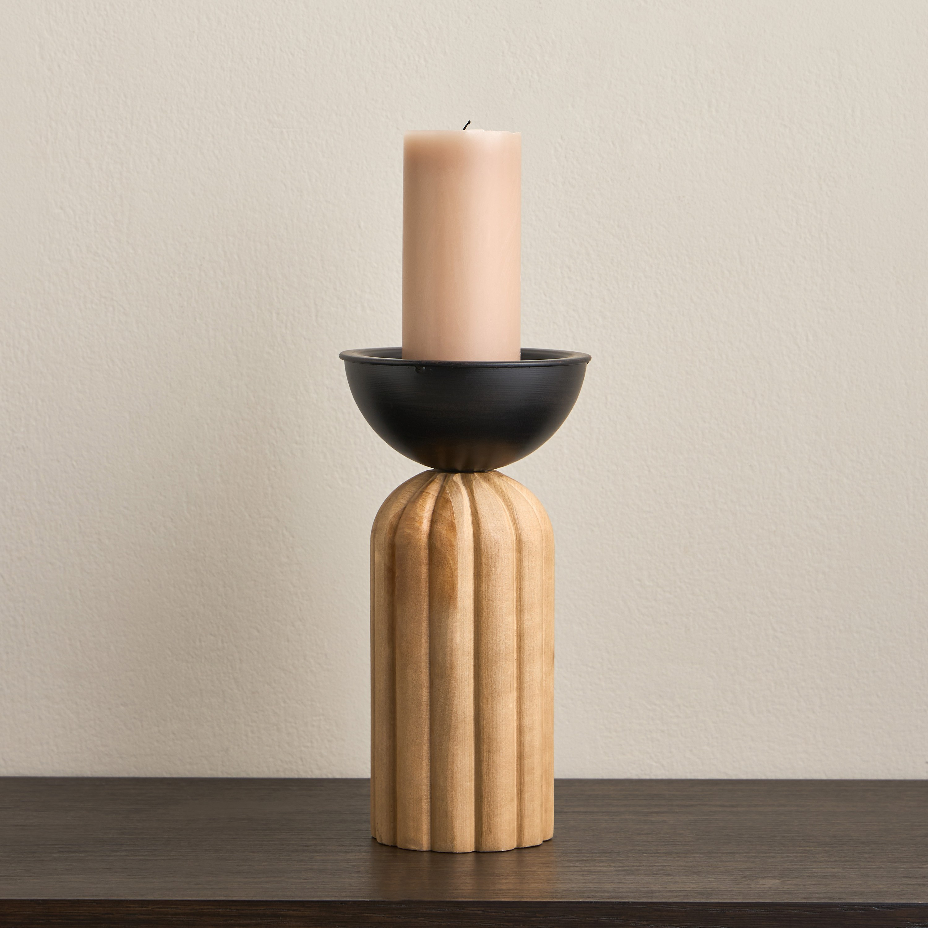 LouLou Pillar Candleholder-household-decor-candleholdersandlanterns-image-1