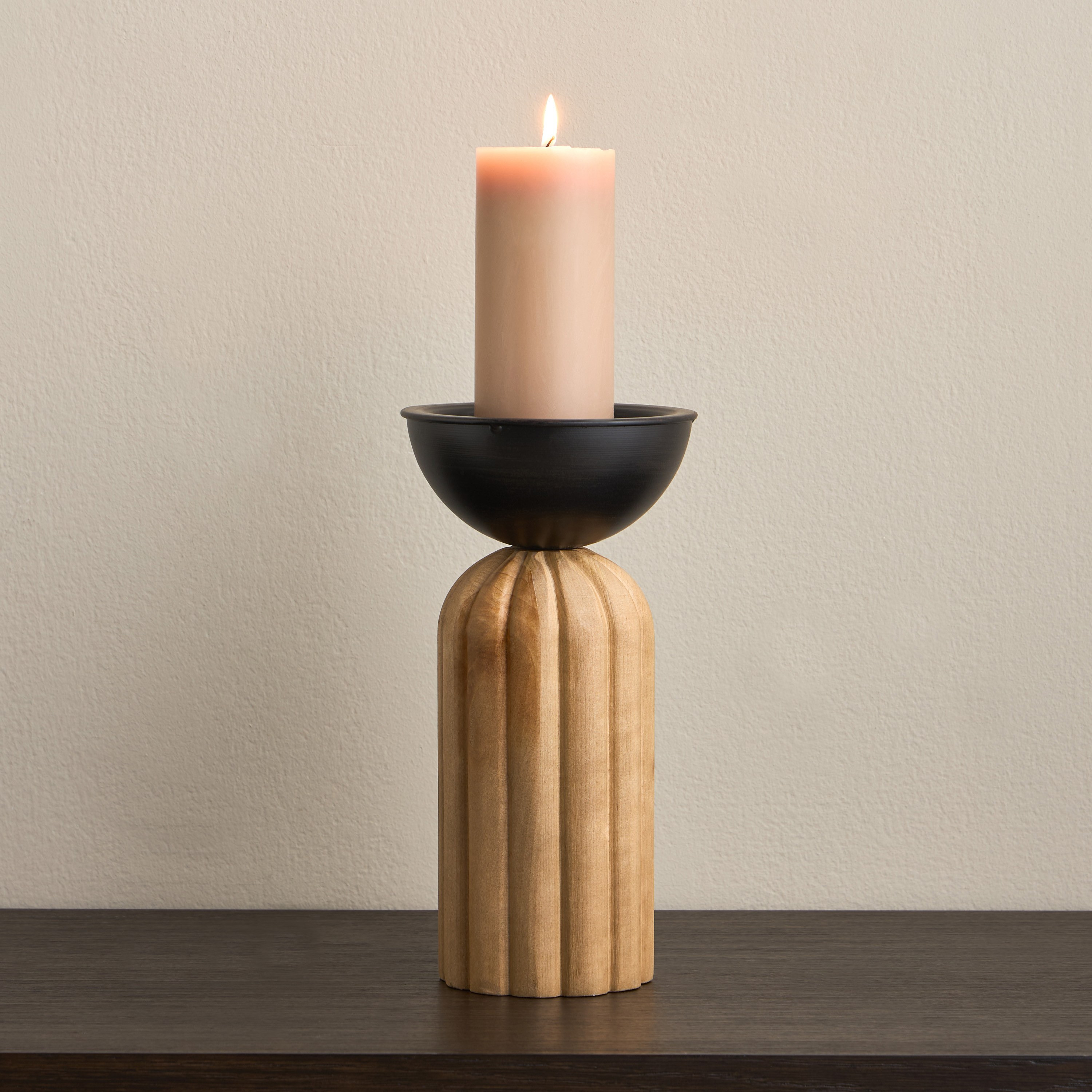 LouLou Pillar Candleholder-household-decor-candleholdersandlanterns-image-2