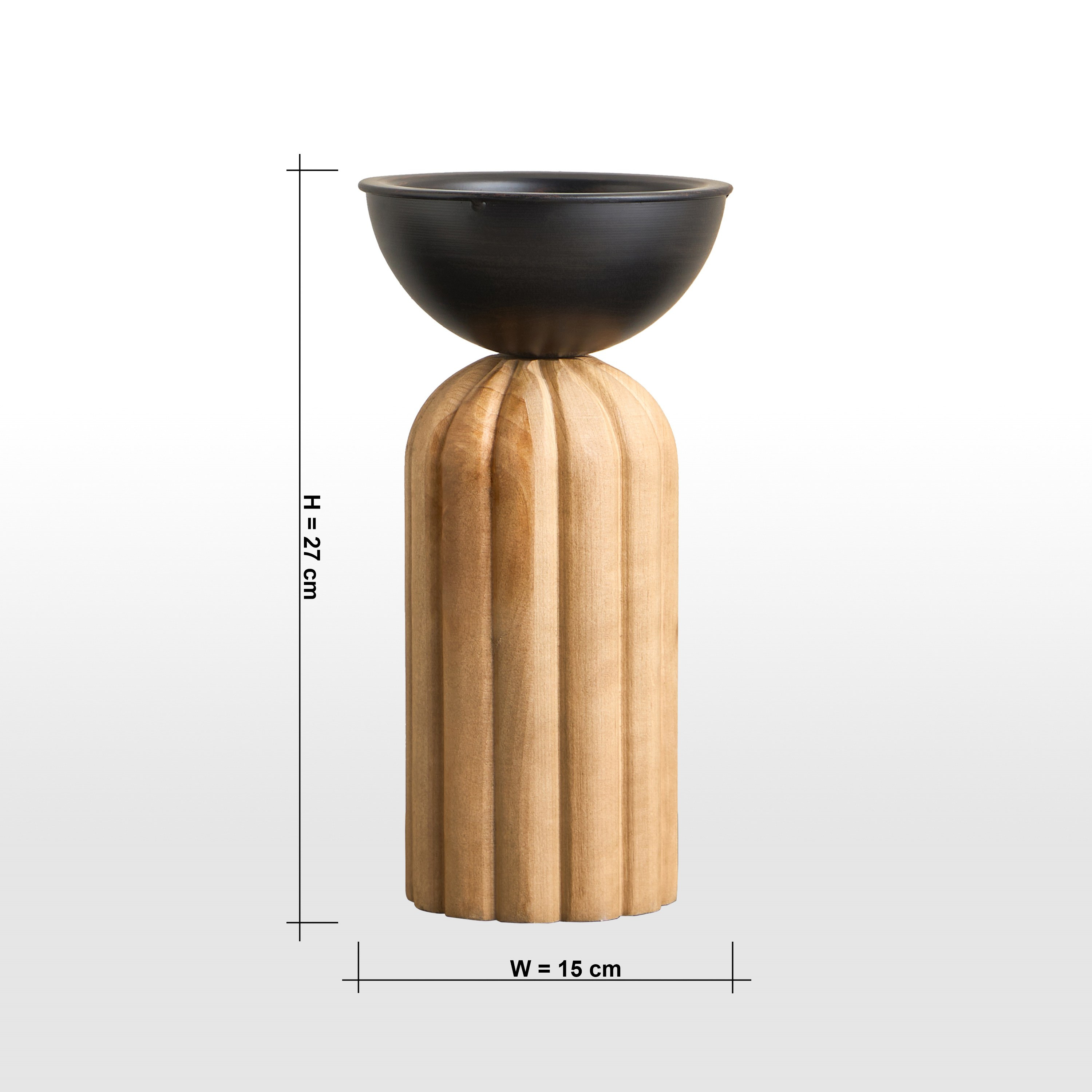 LouLou Pillar Candleholder-household-decor-candleholdersandlanterns-image-5