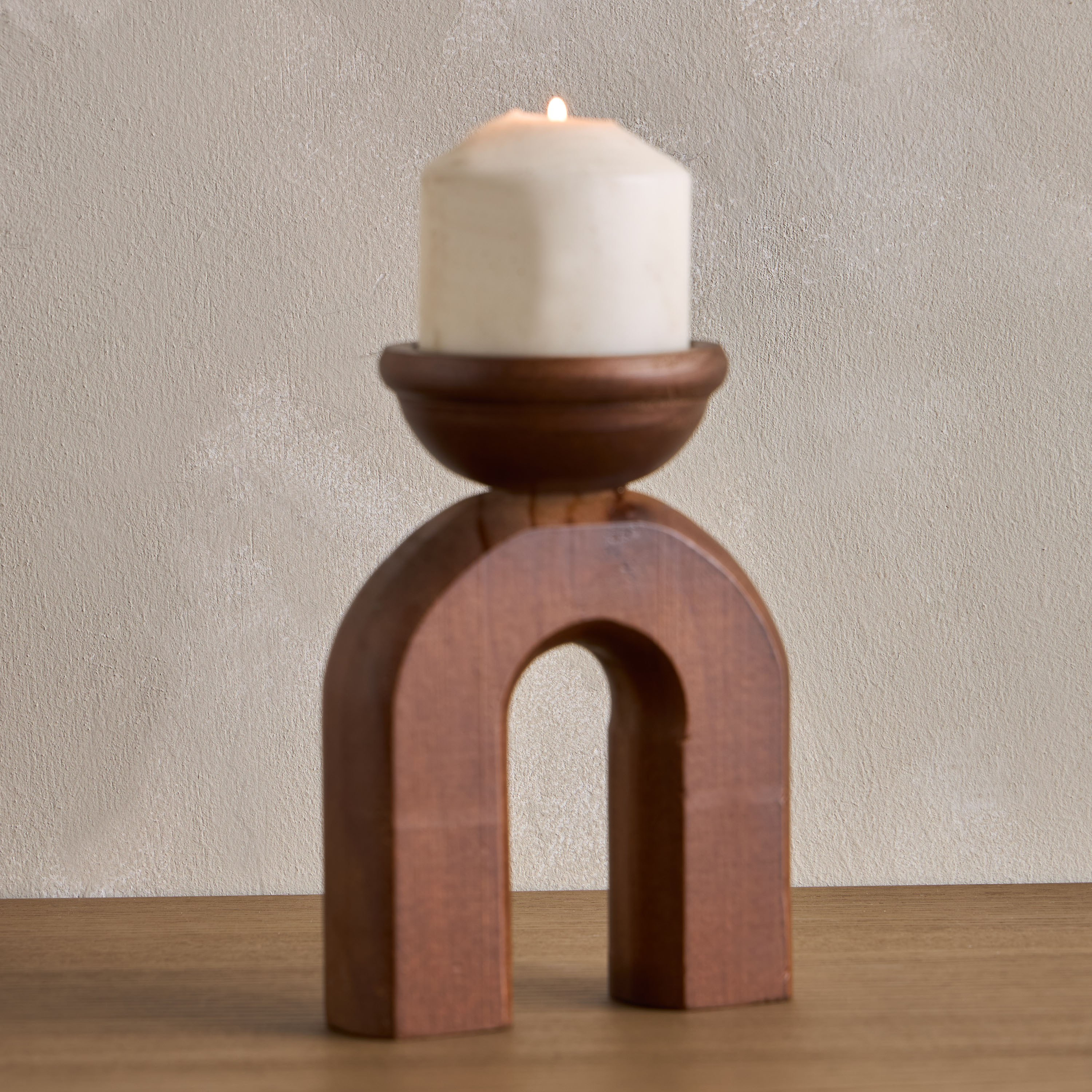 LouLou Arcus Pillar Candleholder-household-decor-candleholdersandlanterns-image-2