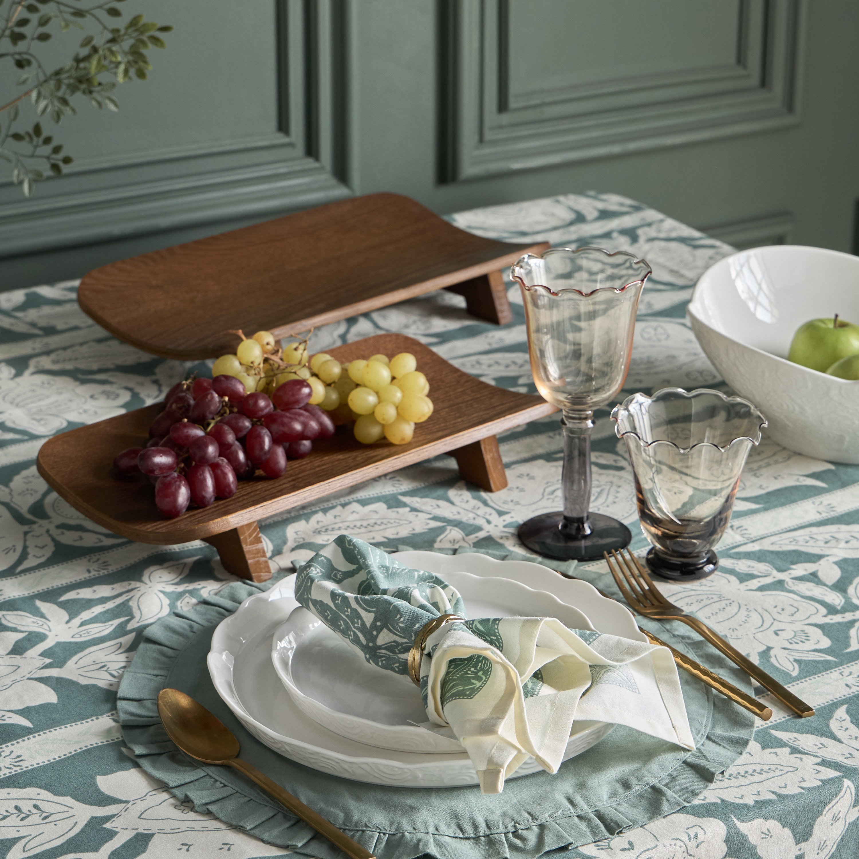 LouLou Bogna Decorative Platter - 23x38 cm-household-decor-boxesandtrays-image-3