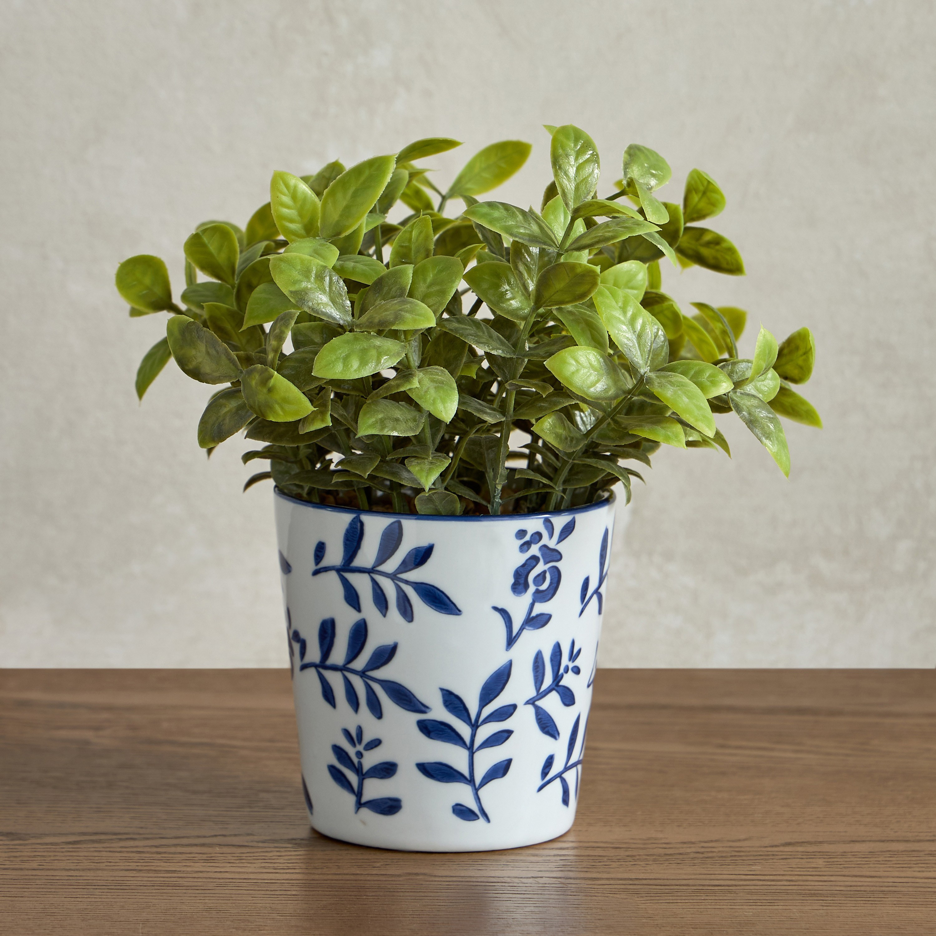 Foliage Plant in Pot - 23 cm-household-gardenandoutdoor-artificialplants-pottedplants-image-1