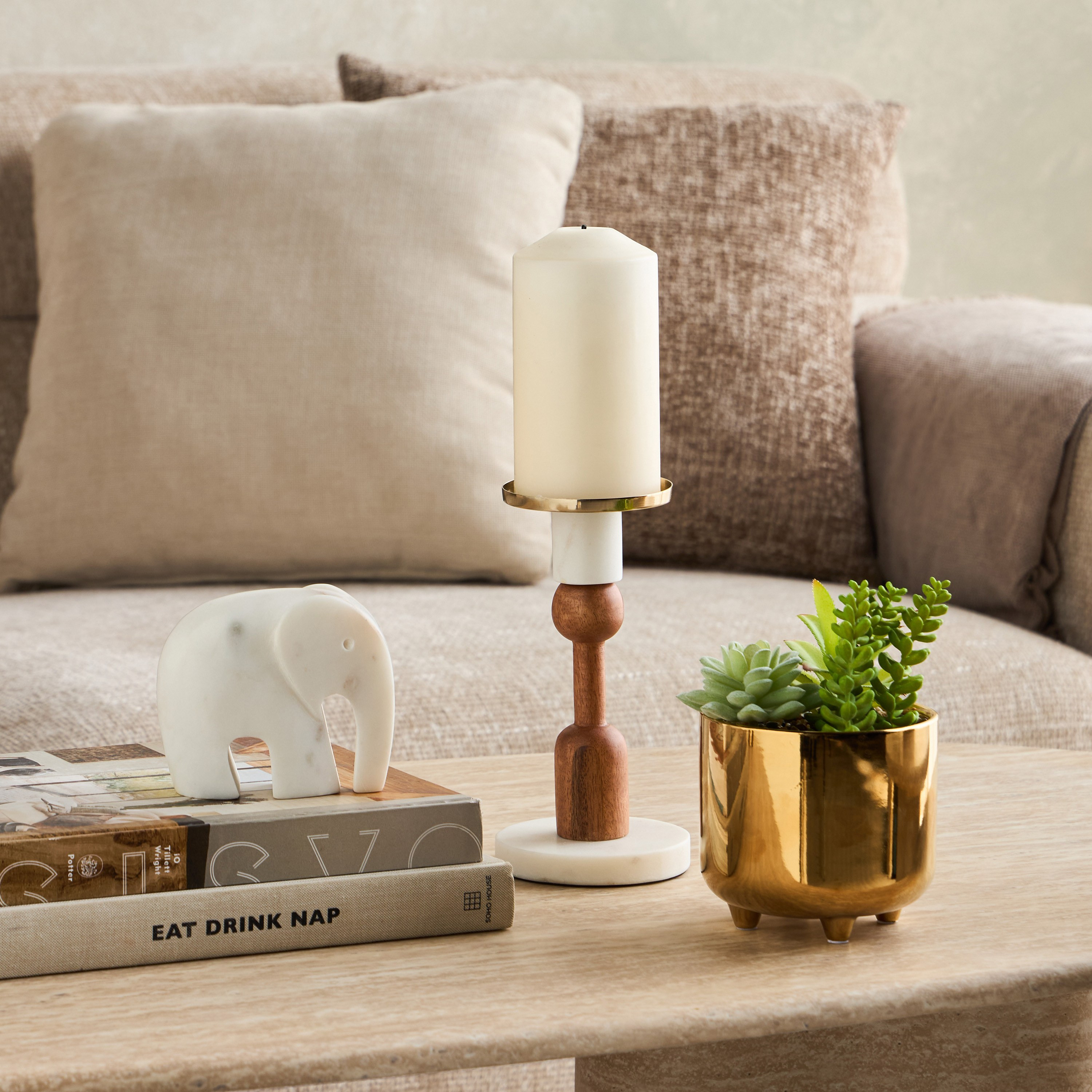 Carassula Mix Succulents in Pot - 19 cm-household-gardenandoutdoor-artificialflowersandplants-succulents-image-3