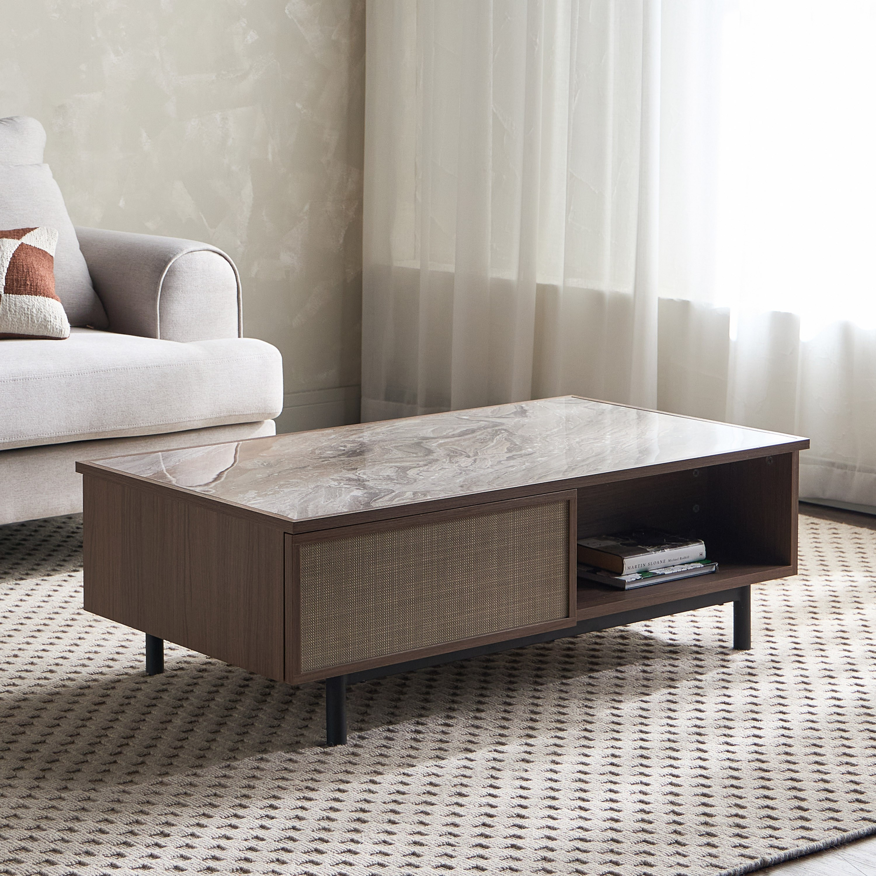 Mondo Ceramic Top Coffee Table