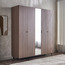Mondo 5-Door Wardrobe with Drawer-furniture-bedroom-wardrobes-image-1