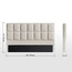 وحدة لوح رأسي كوين بتصميم مربّع - فيرونا - 160 سم-staff_HC_OM_discountpromo_20042020-image-9