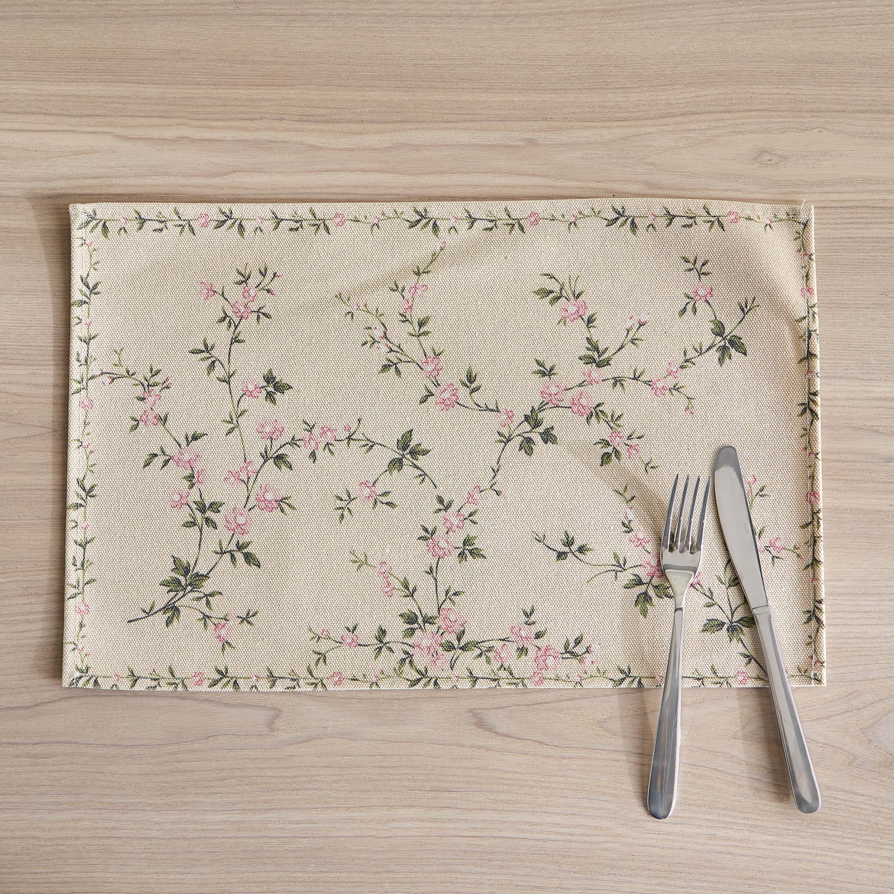 Amilia Garden 4-Piece Placemat Set-household-dining-tablelinen-placemats-image-1
