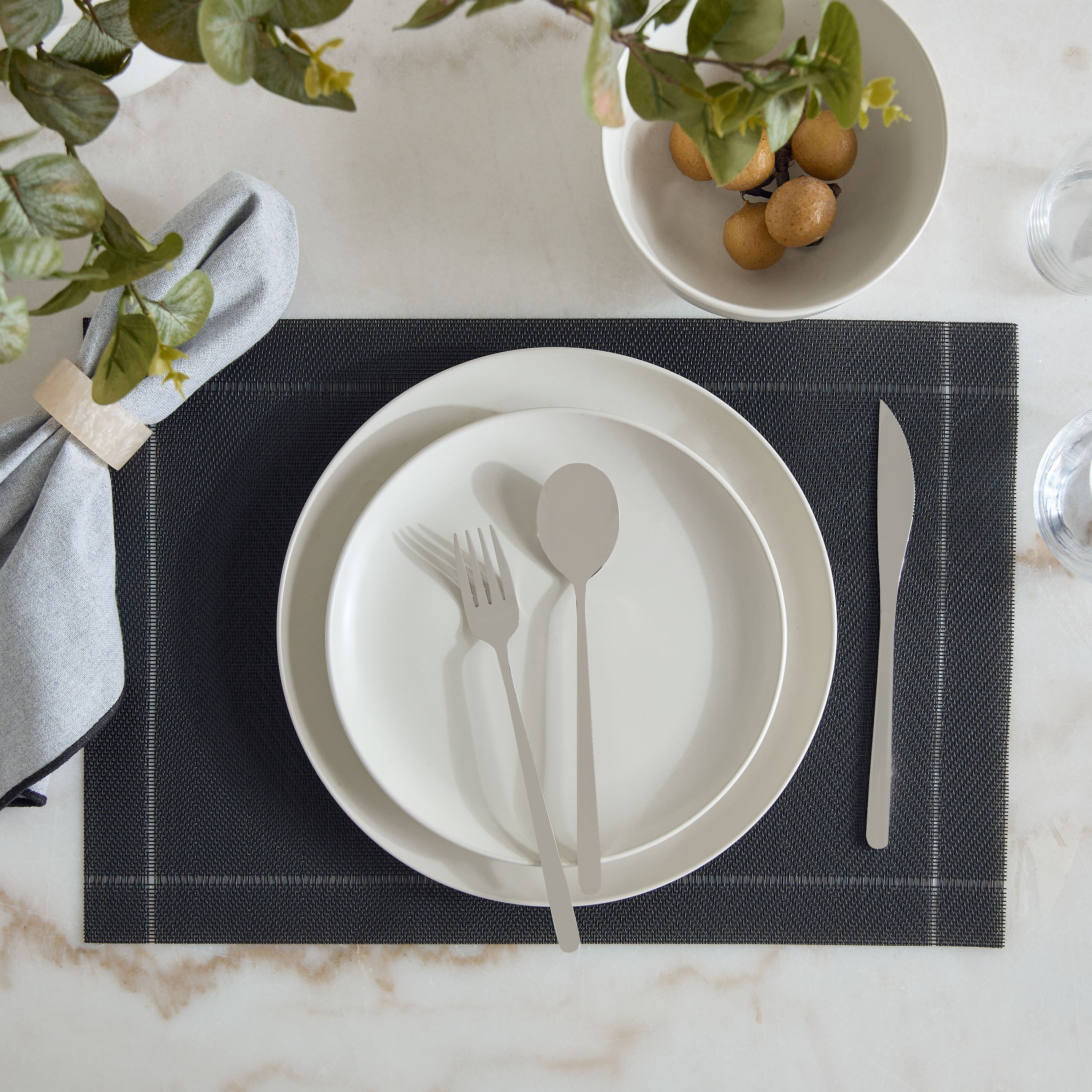 Scarlet 1-Piece Placemat-household-dining-tablelinen-placemats-image-3