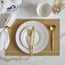 لبادة صحون - سكارليت - قطعة واحدة-household-dining-tablelinen-placemats-image-1