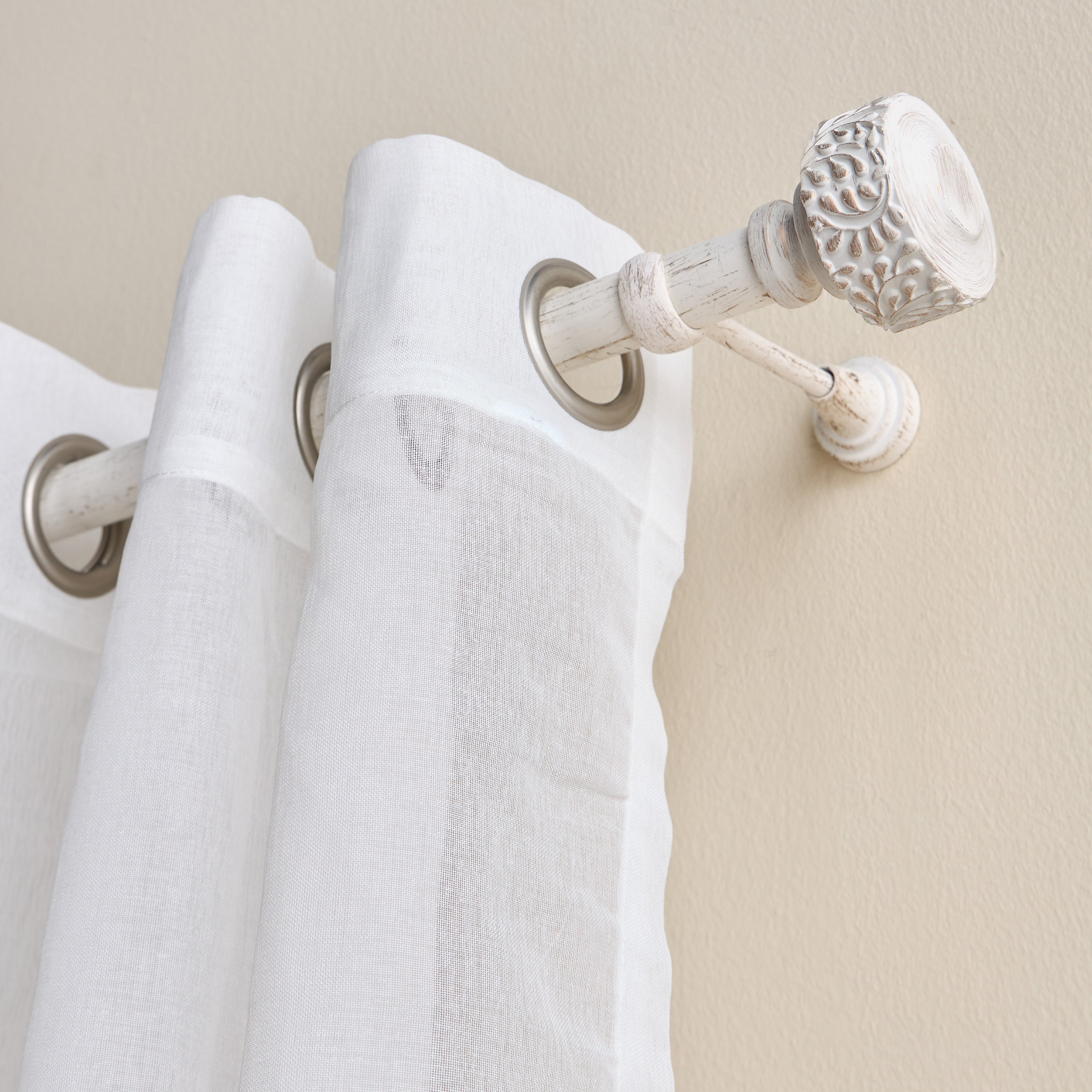 Fern Extendable Single Curtain Rod - 100-300 cm-household-windows-curtainrodsandaccessories-curtainrods-image-2