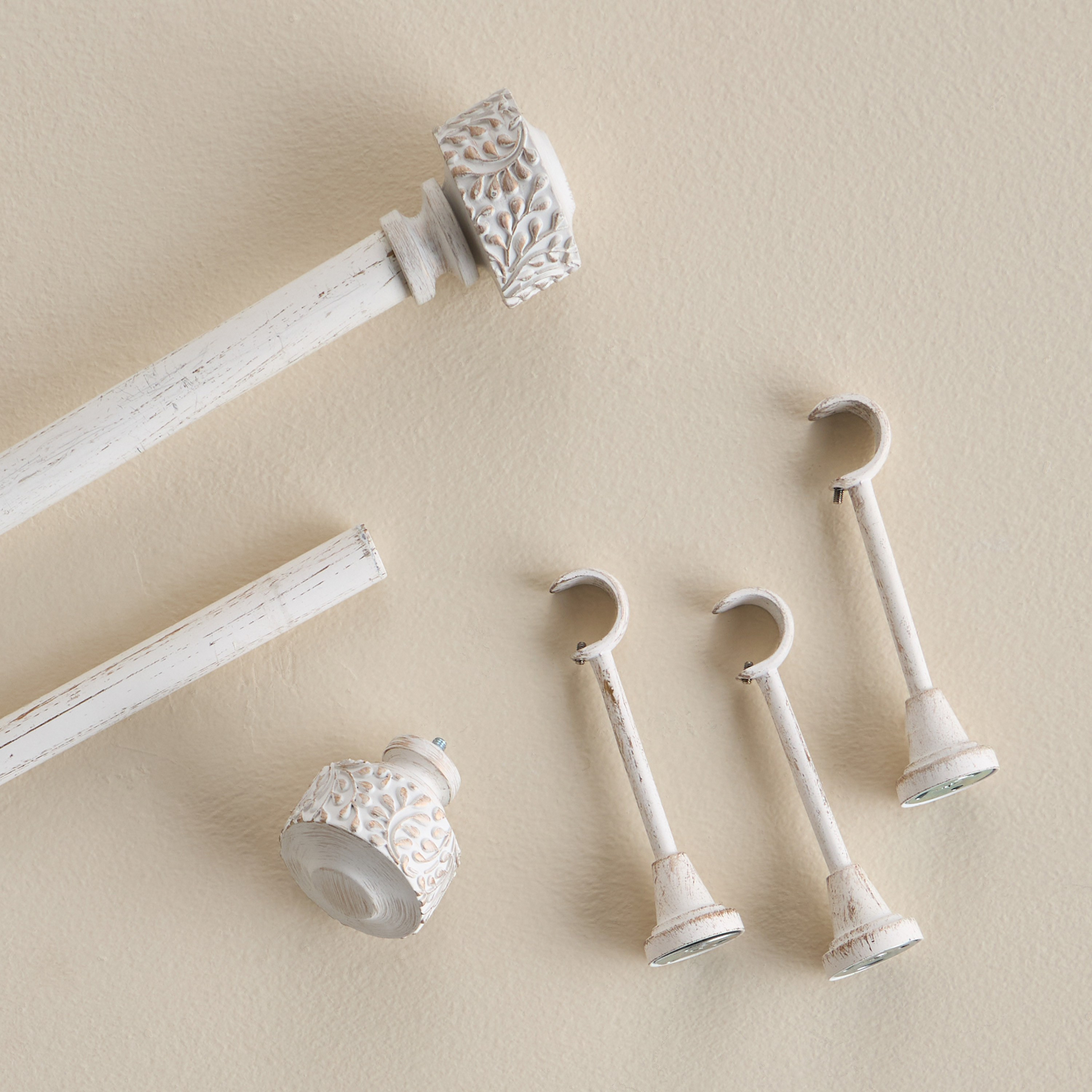 Fern Extendable Single Curtain Rod - 100-300 cm-household-windows-curtainrodsandaccessories-curtainrods-image-3
