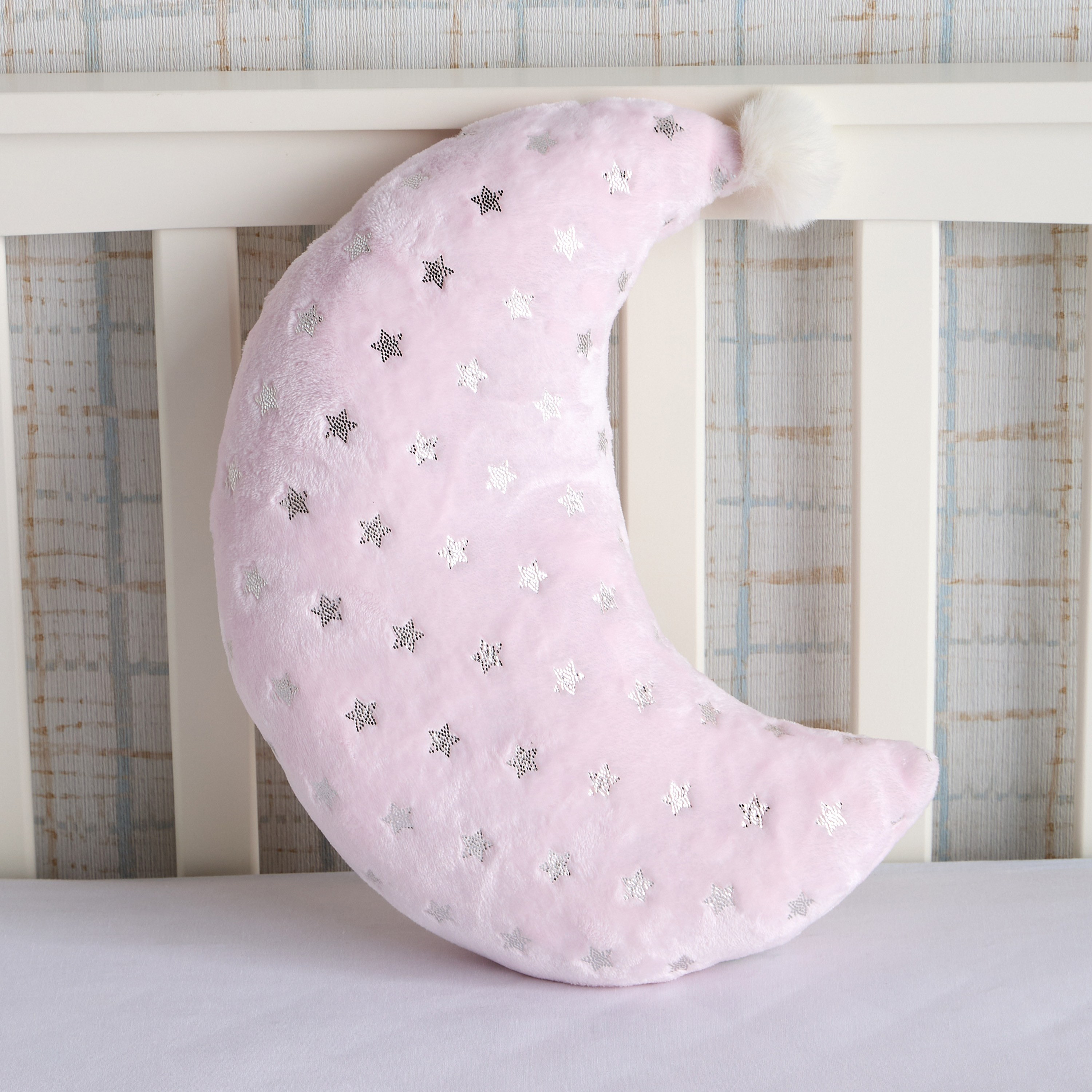 Doreen Foil Print Filled Cushion - 40x25 cm
