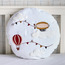 Victor Hotair Balloon Embroidered Cushion - 45 cm-kids-beddingandwindows-bedding-filledcushionsandcovers-image-1