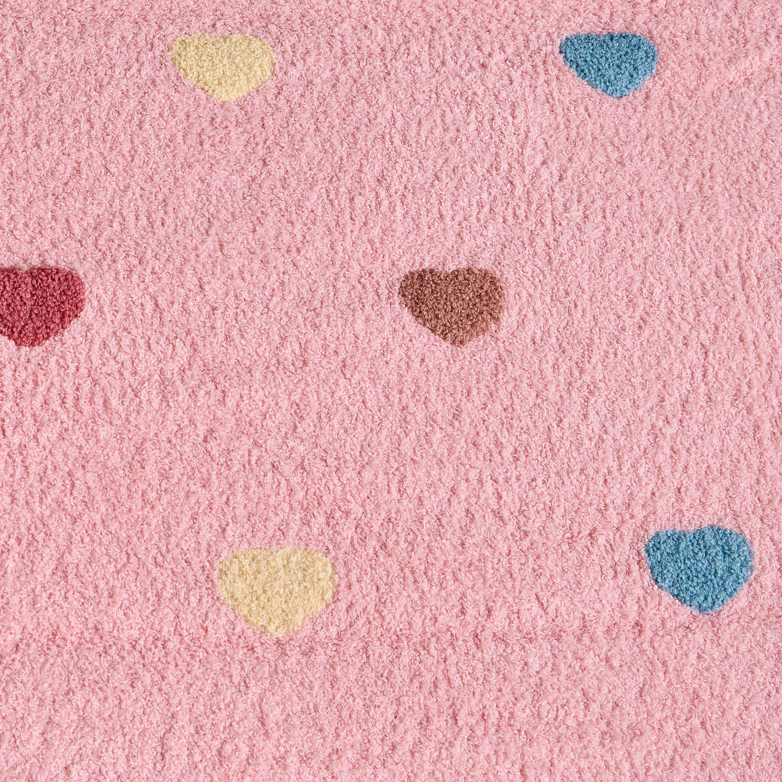 Heart Feather Yarn Blanket - 150x200 cm-babyandkids-beddingandwindows-bedding-blanketsandquilts-image-3