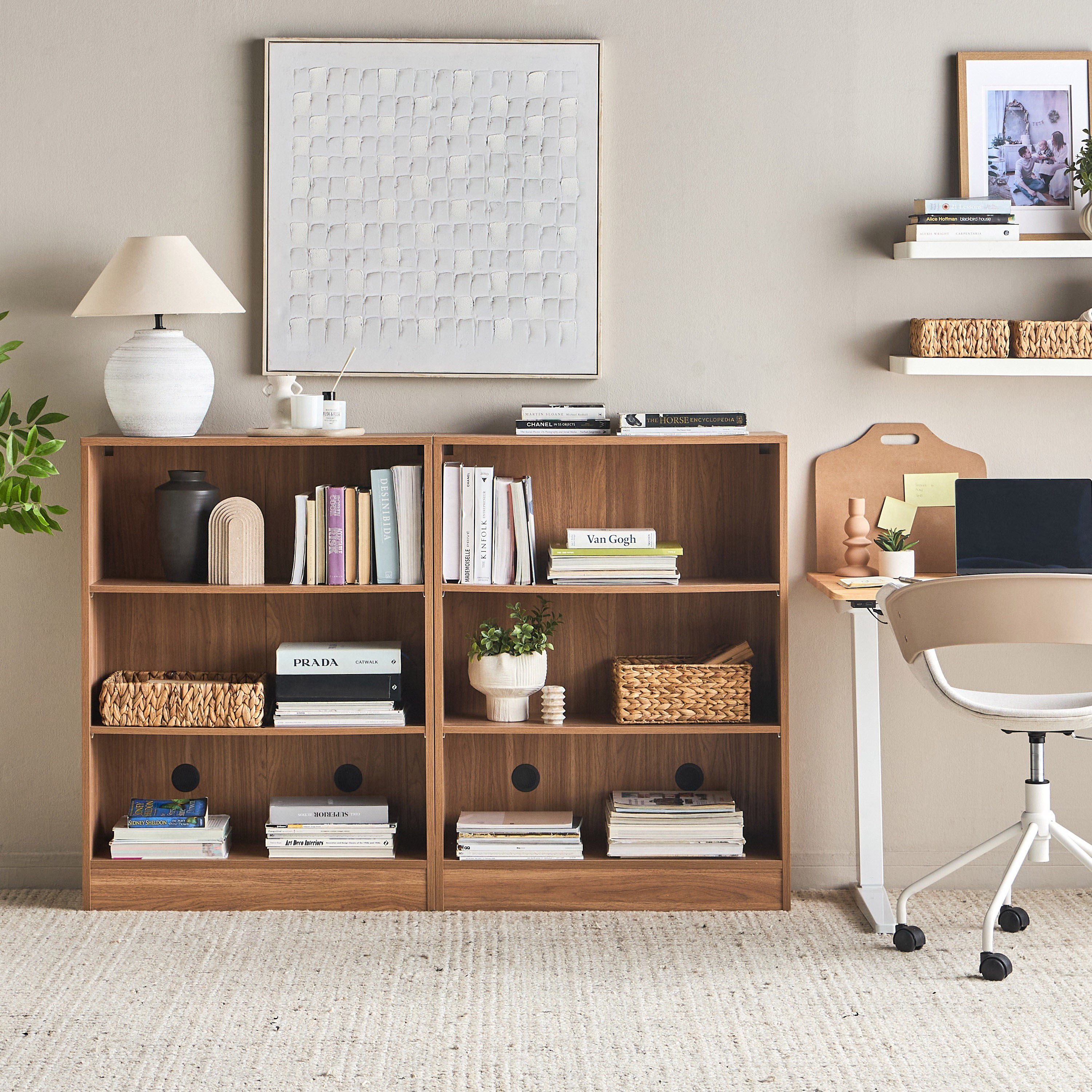 Brayden Short Bookcase - Wide-furniture-office-bookcasesdividersandstorage-image-5