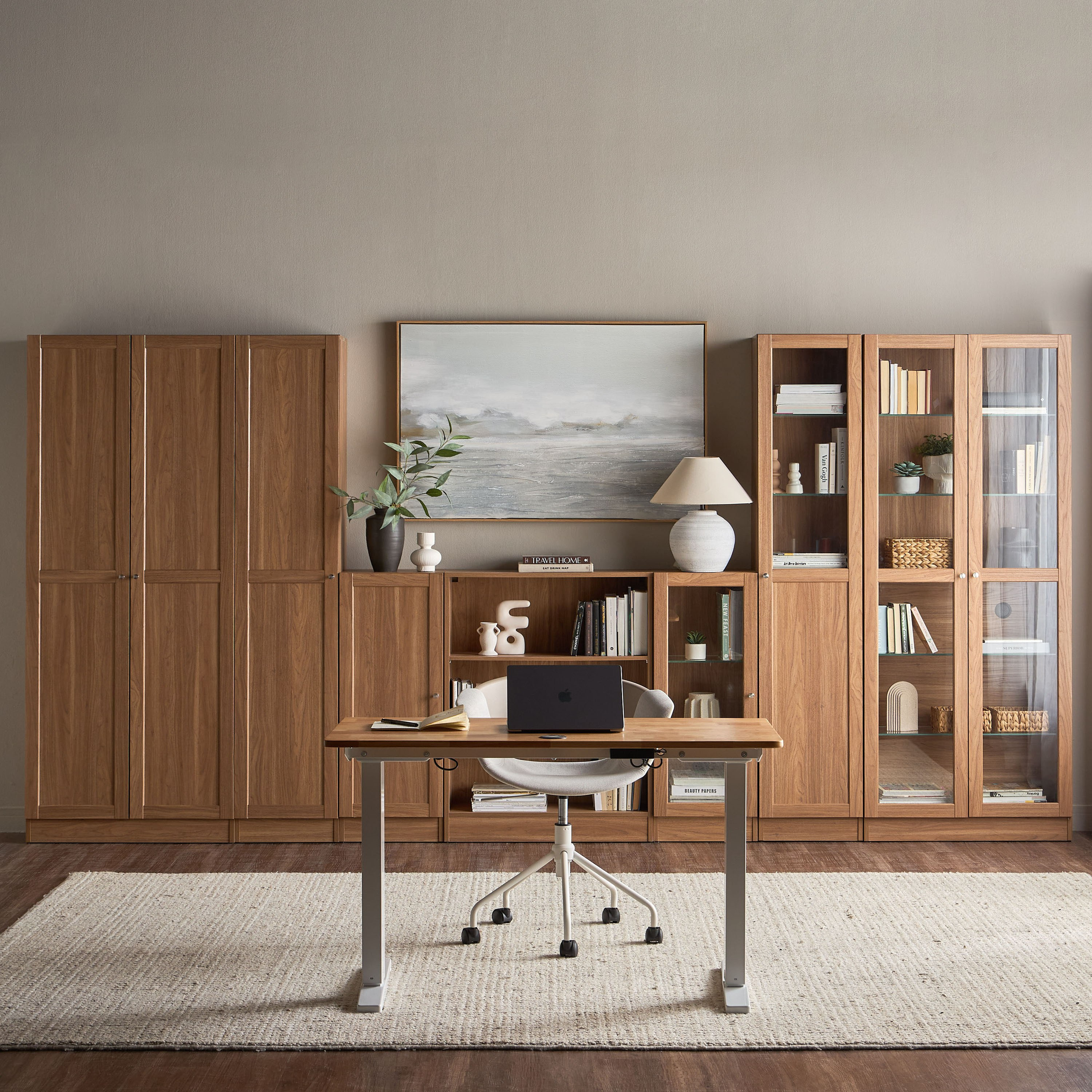 Brayden Short Bookcase - Wide-furniture-office-bookcasesdividersandstorage-image-7