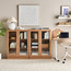 Brayden Short Bookcase With Glass Doors - Wide-InfluencerCodes_Ramadan26_All_20012026-image-7