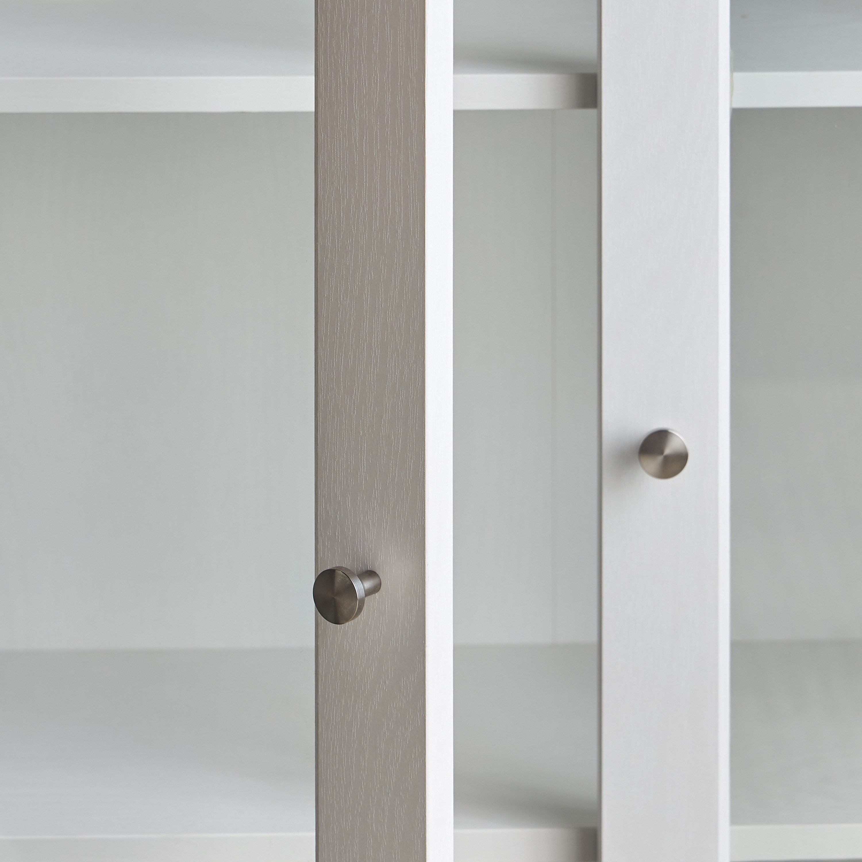 خزانة كتب قصيرة بأبواب زجاج - برايدن - واسعة-furniture-office-bookcasesdividersandstorage-image-5