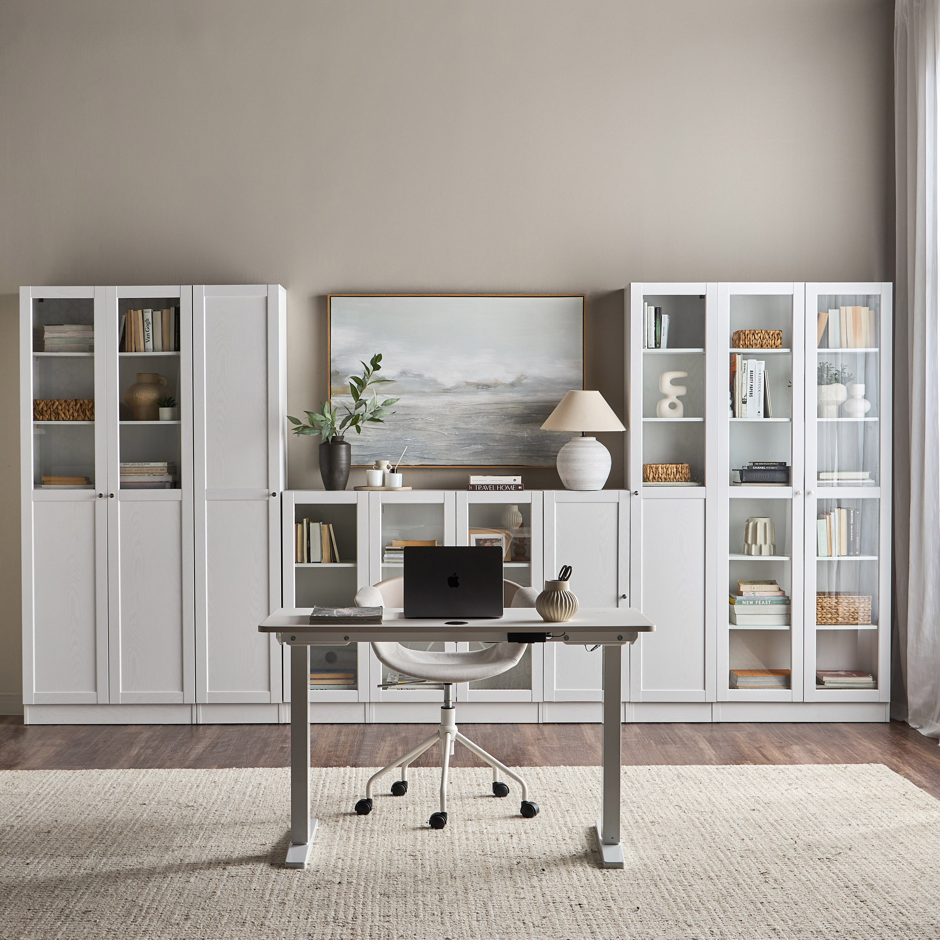 Brayden Short Bookcase With Glass Doors - Compact-furniture-office-bookcasesdividersandstorage-image-9