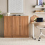 Brayden Short Bookcase With Doors - Wide-furniture-livingroom-storageanddisplaycabinets-image-10