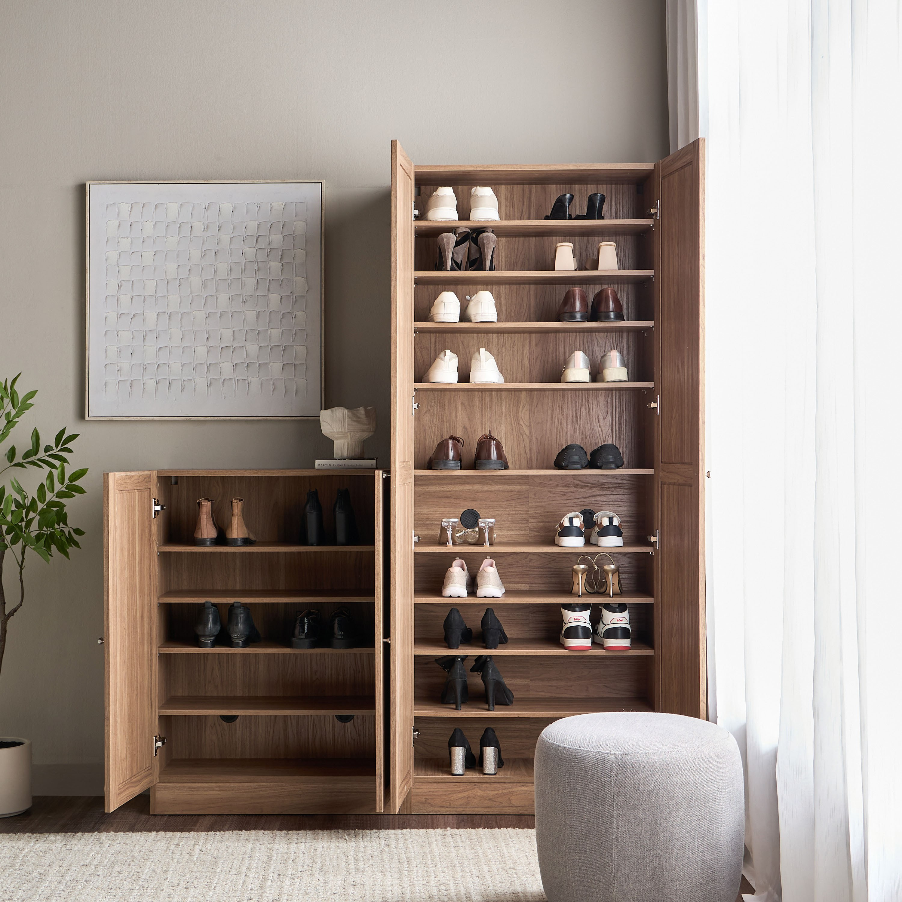 خزانة كتب صغيرة بأبواب - برايدن - واسعة-furniture-office-bookcasesdividersandstorage-image-11