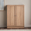 Brayden Short Bookcase With Doors - Wide-furniture-livingroom-storageanddisplaycabinets-image-2