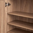 Brayden Short Bookcase With Doors - Wide-furniture-livingroom-storageanddisplaycabinets-image-3