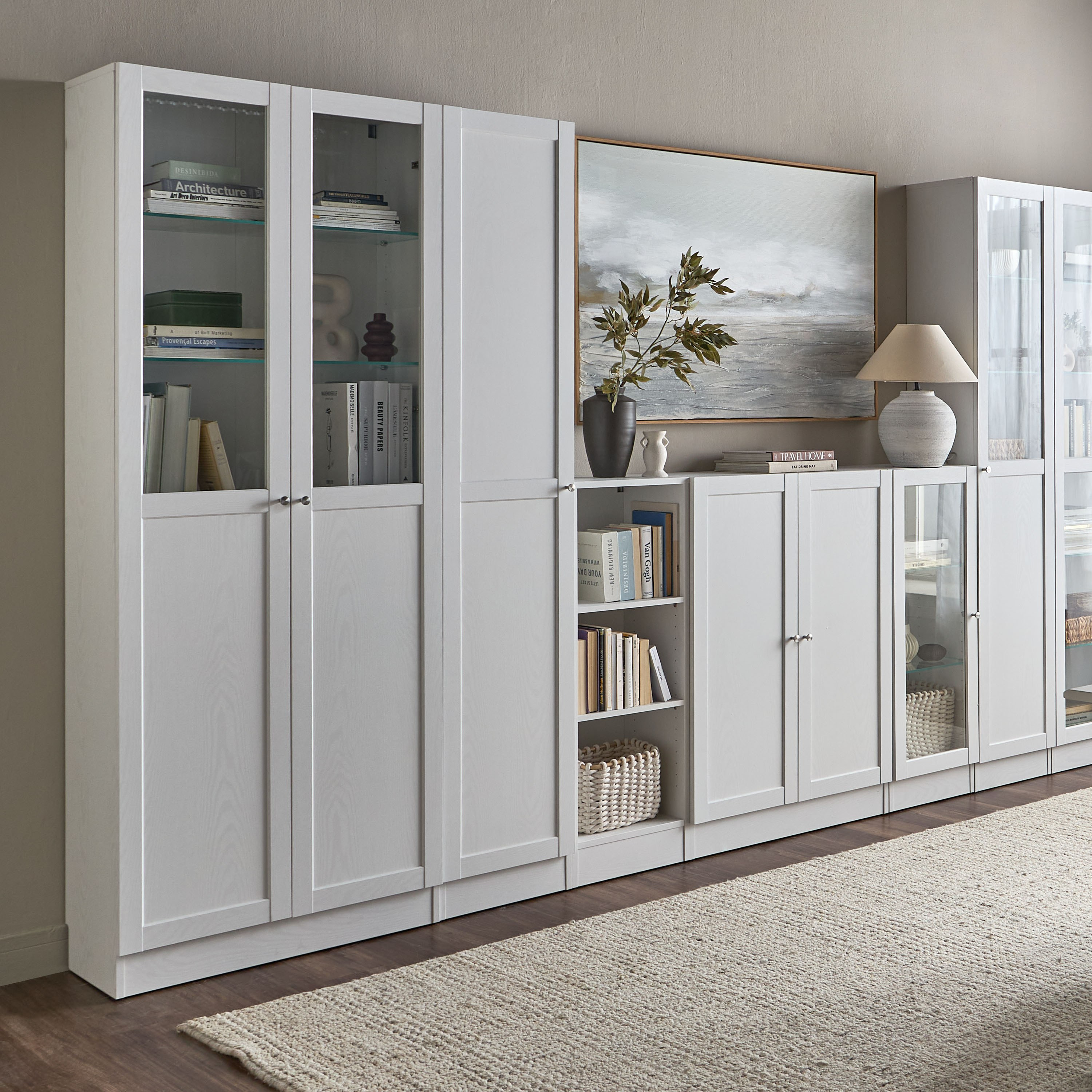 Brayden Bookcase Glass Shelf - Wide-furniture-office-bookcasesdividersandstorage-image-5