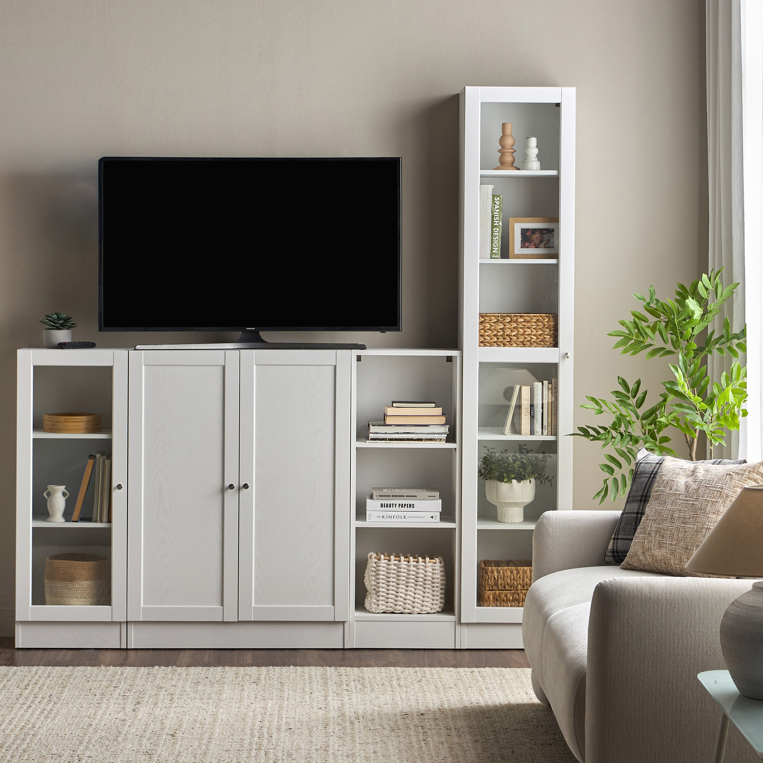 خزانة كتب طويلة بأبواب زجاجية - مدمجة - برايدن-furniture-office-bookcasesdividersandstorage-image-8