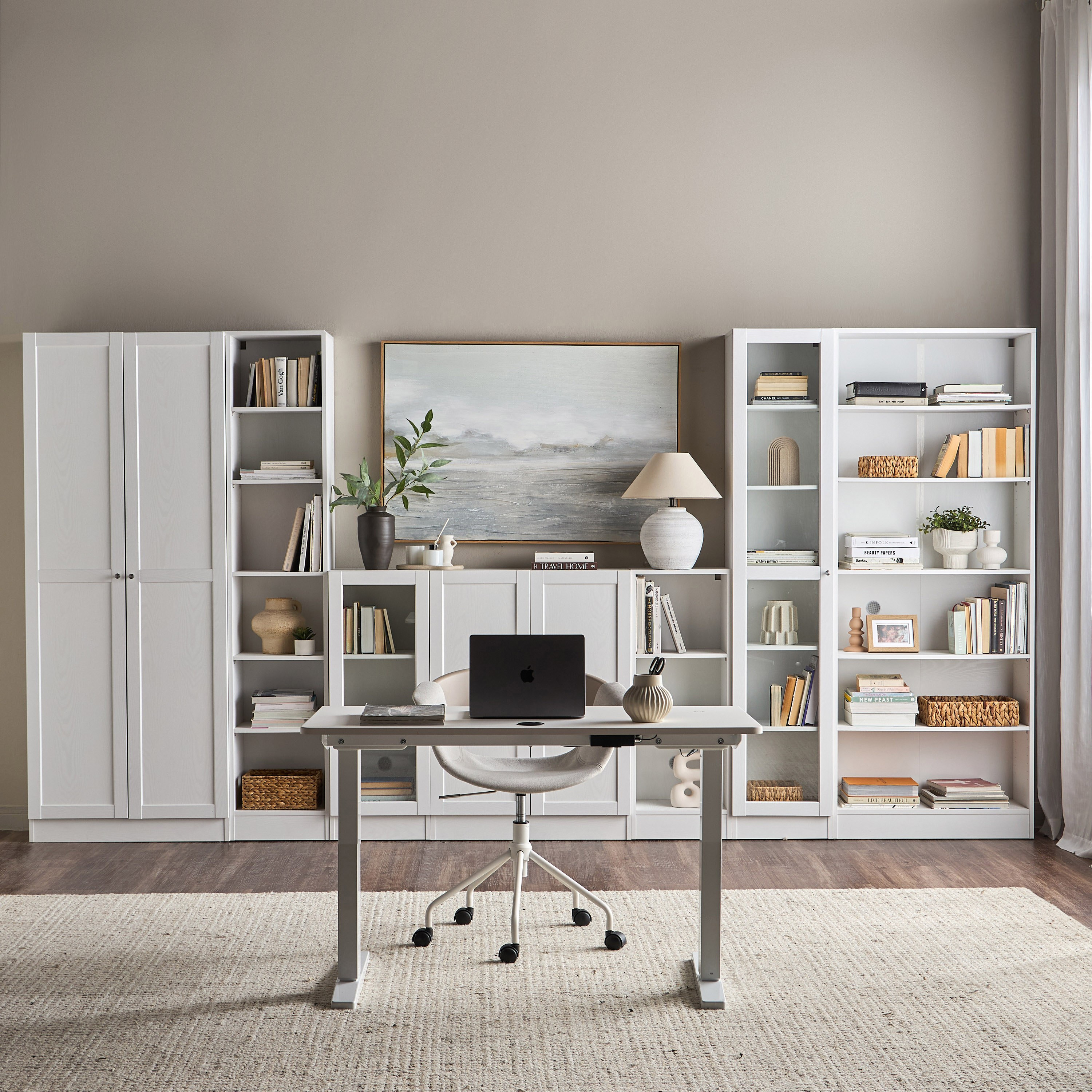خزانة كتب طويلة بأبواب زجاجية - مدمجة - برايدن-furniture-office-bookcasesdividersandstorage-image-9