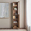Brayden Tall Bookcase With Half Glass Doors - Compact-furniture-livingroom-storageanddisplaycabinets-image-3