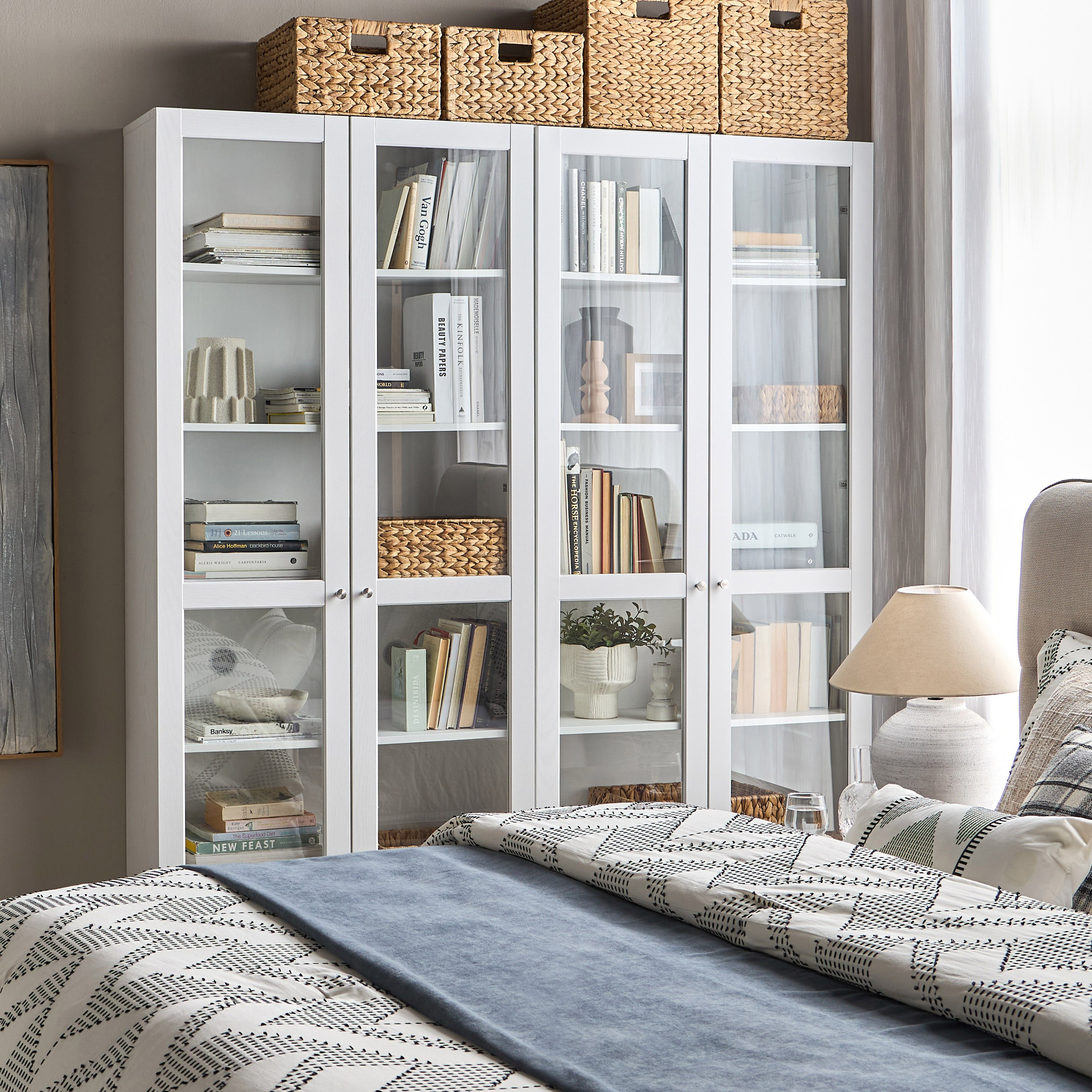 Brayden Tall Bookcase With Glass Doors - Wide-furniture-office-bookcasesdividersandstorage-image-10
