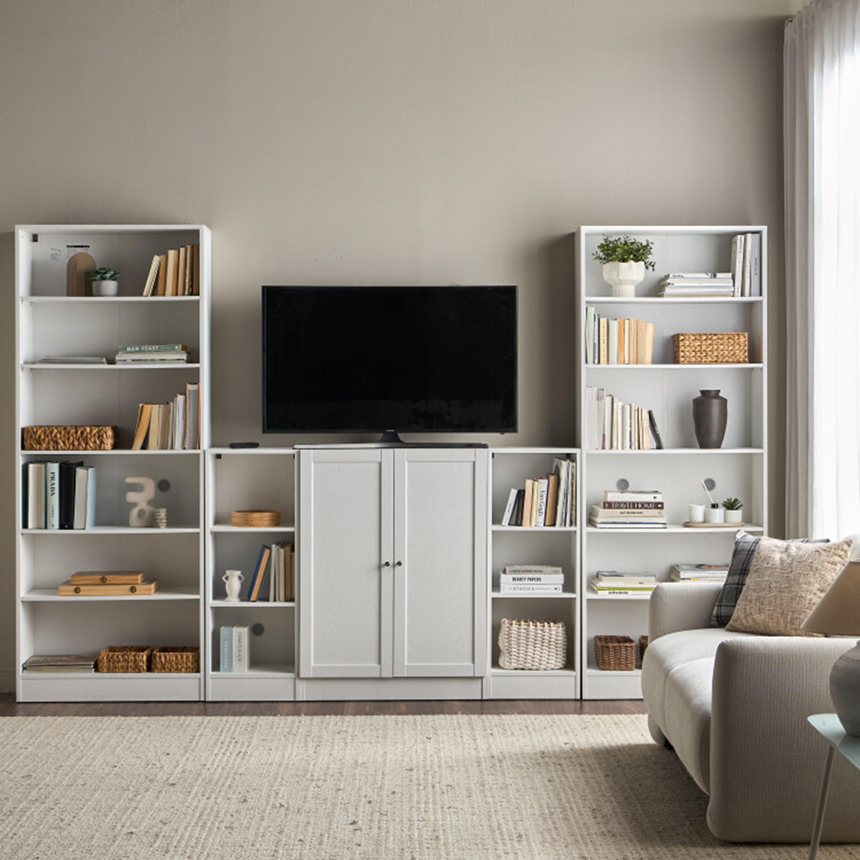 خزانة كتب طويلة - برايدن - واسعة-furniture-office-bookcasesdividersandstorage-image-7