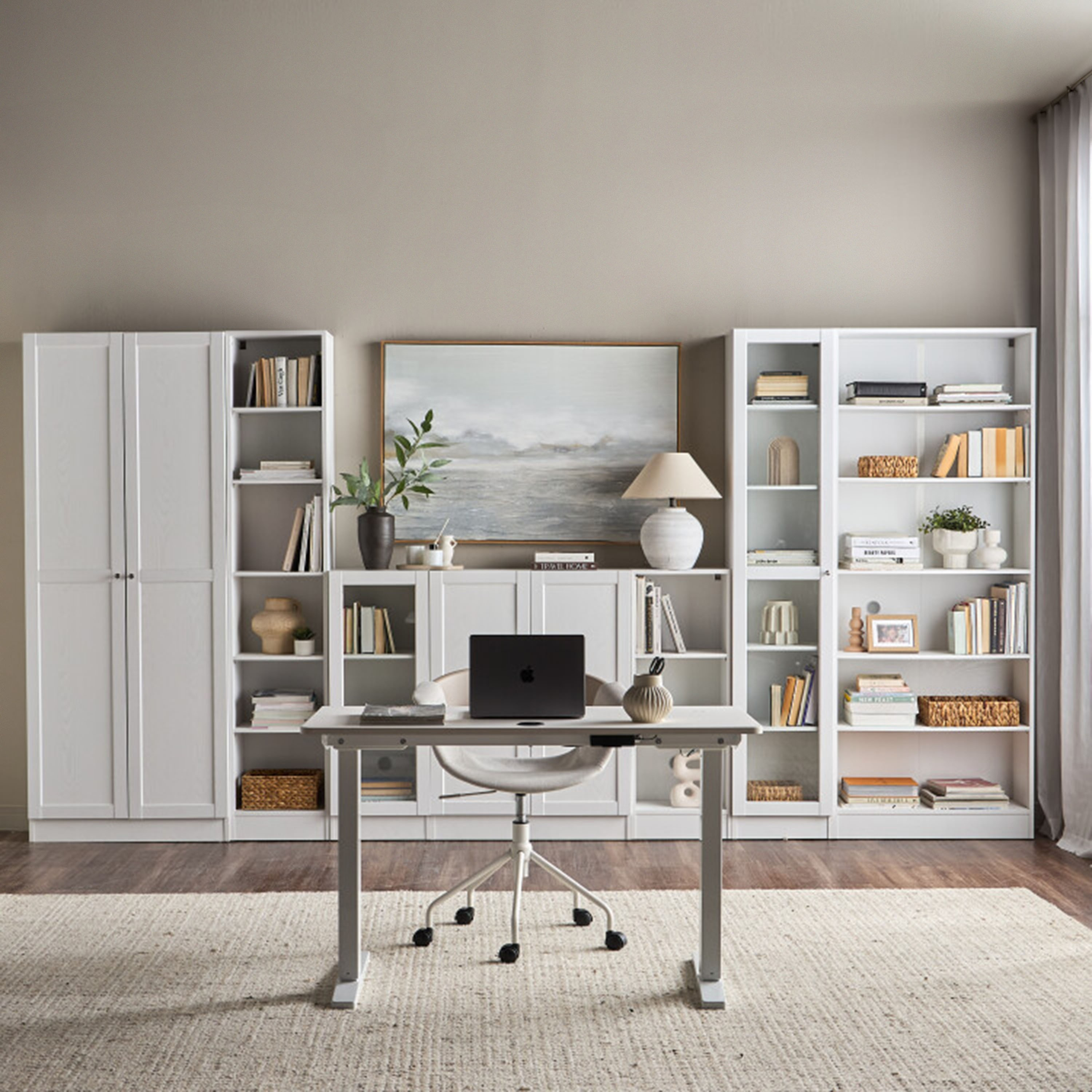 خزانة كتب طويلة - برايدن - واسعة-furniture-office-bookcasesdividersandstorage-image-9