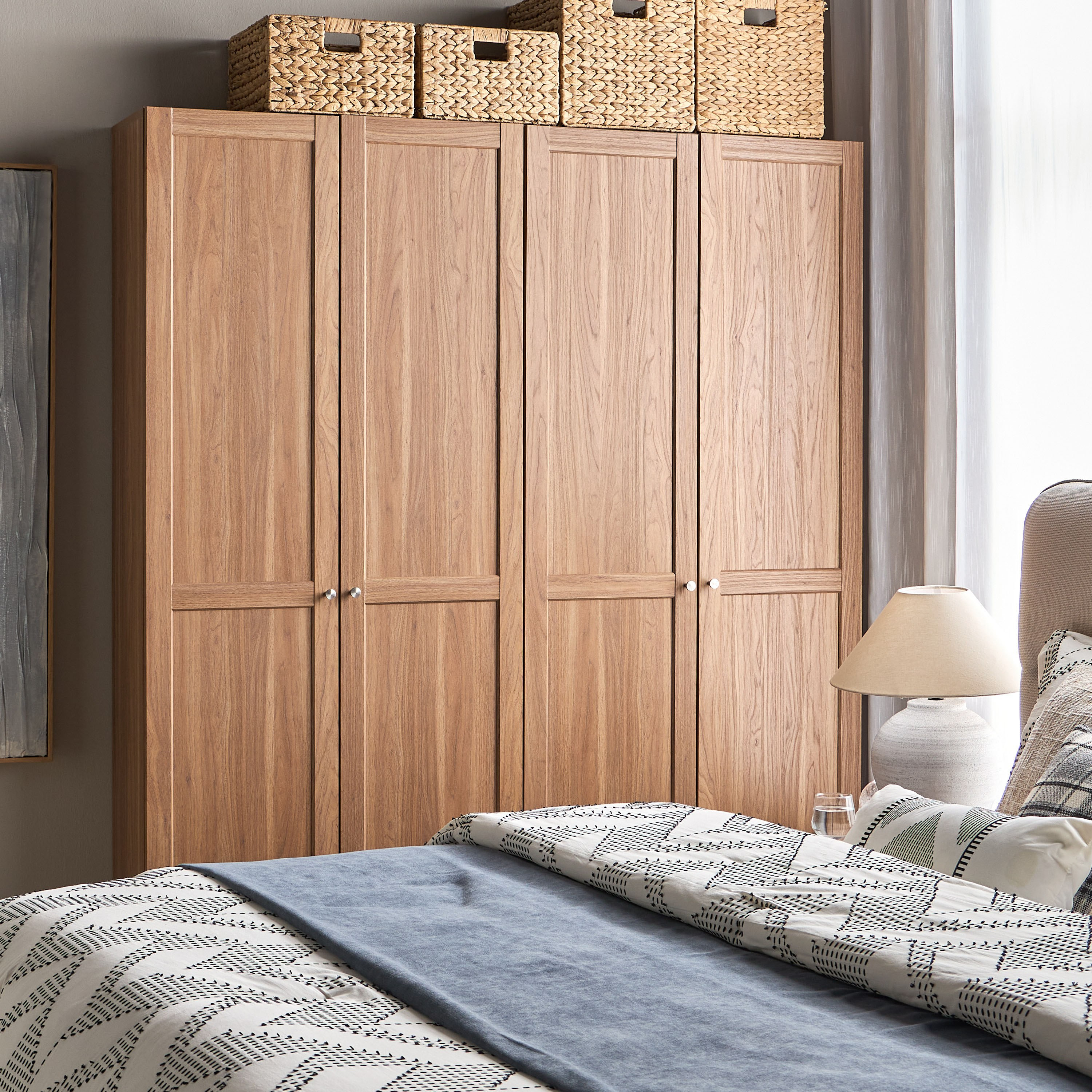 Brayden Tall Bookcase With Doors - Wide-furniture-office-bookcasesdividersandstorage-image-10