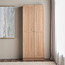 Brayden Tall Bookcase With Doors - Wide-furniture-livingroom-storageanddisplaycabinets-image-2