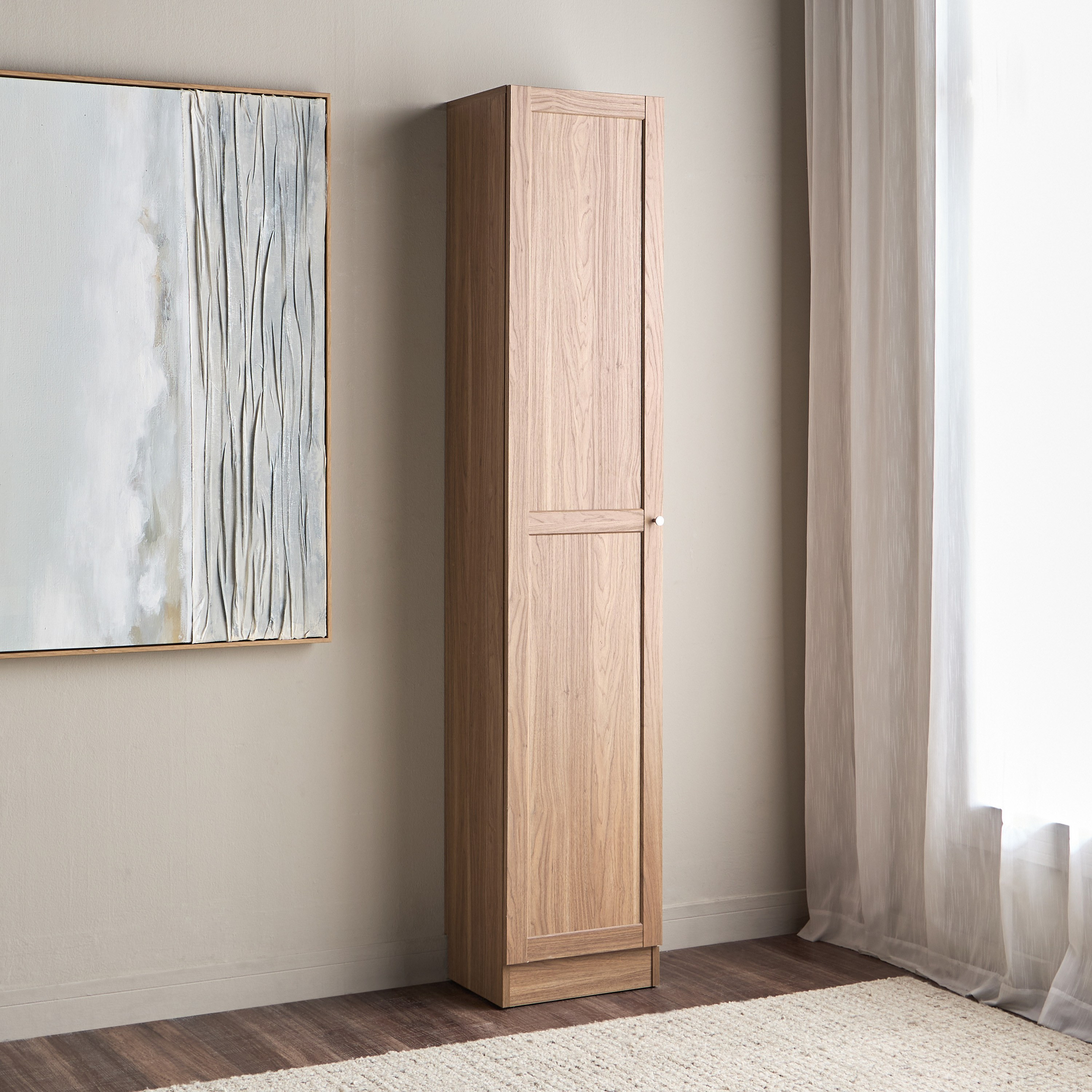 Brayden Tall Bookcase With Doors - Compact