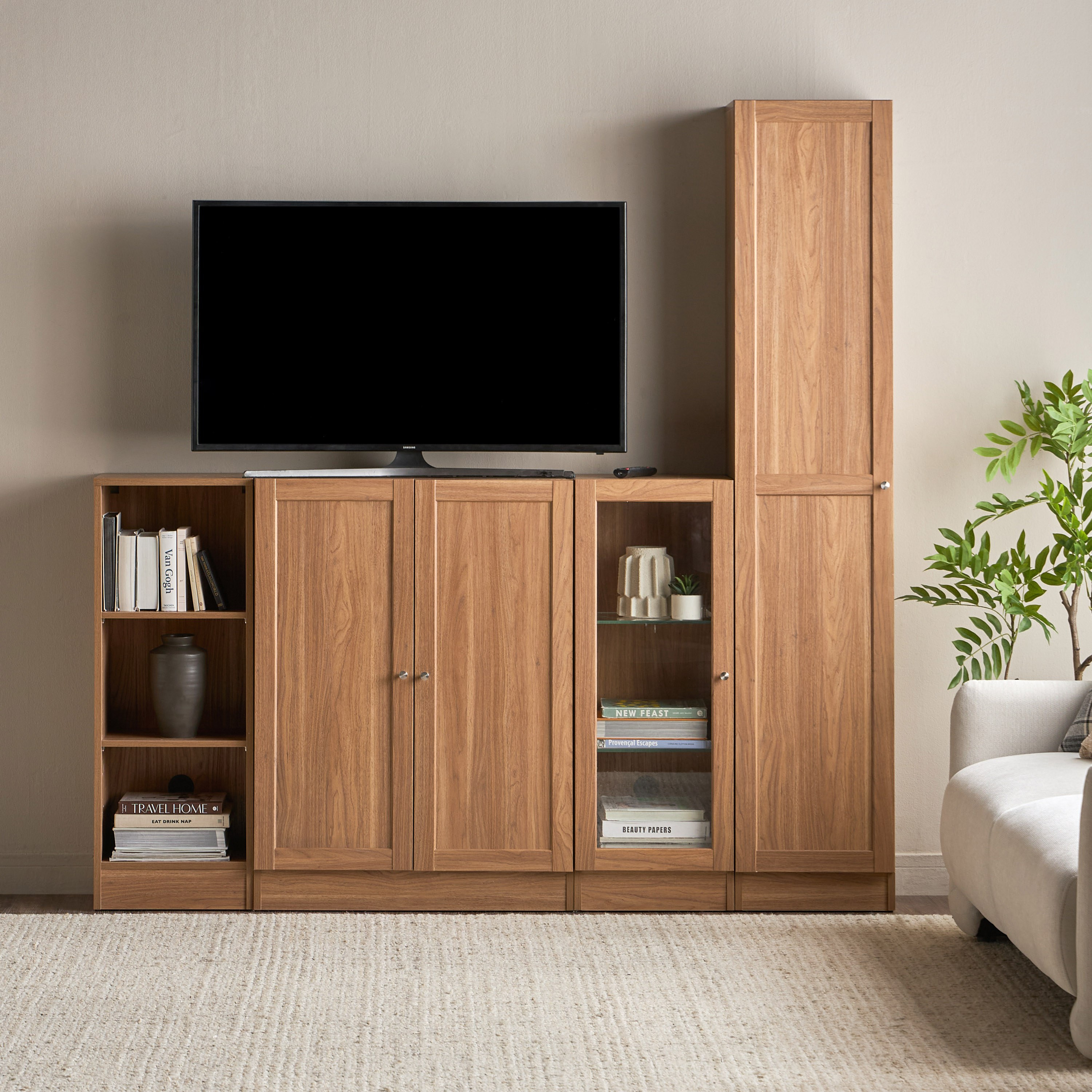 خزانة كتب طويلة - برايدن - صغيرة-furniture-office-bookcasesdividersandstorage-image-7