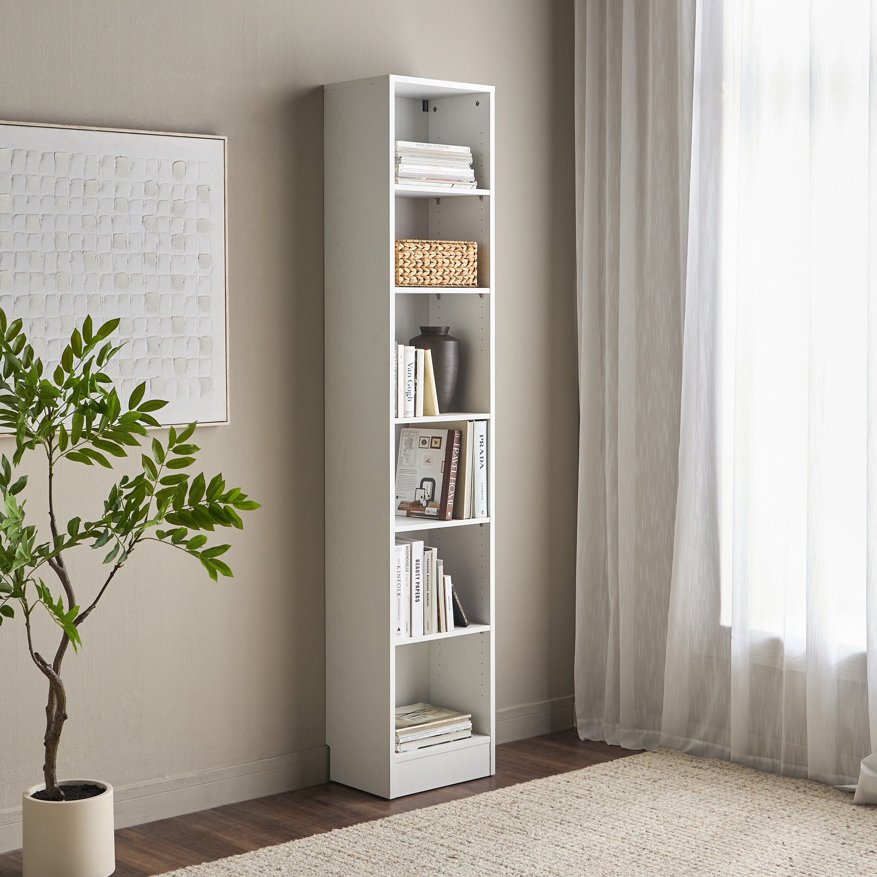 خزانة كتب طويلة - مدمجة - برايدن-furniture-office-bookcasesdividersandstorage-image-1