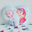 Elsa and Anna Frozen Filled Cushion - 45x42 cm-kids-beddingandwindows-bedding-filledcushionsandcovers-image-1