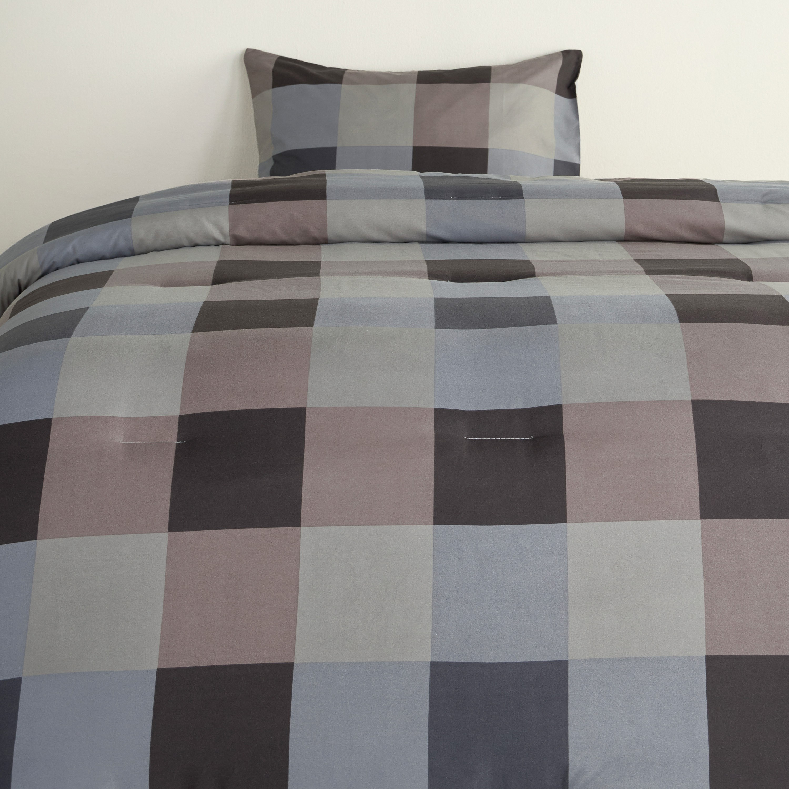 Lando Microfibre 2-Piece Full Comforter Set - 160x230 cm-household-bedding-comfortersandbedspreads-comforters-image-2