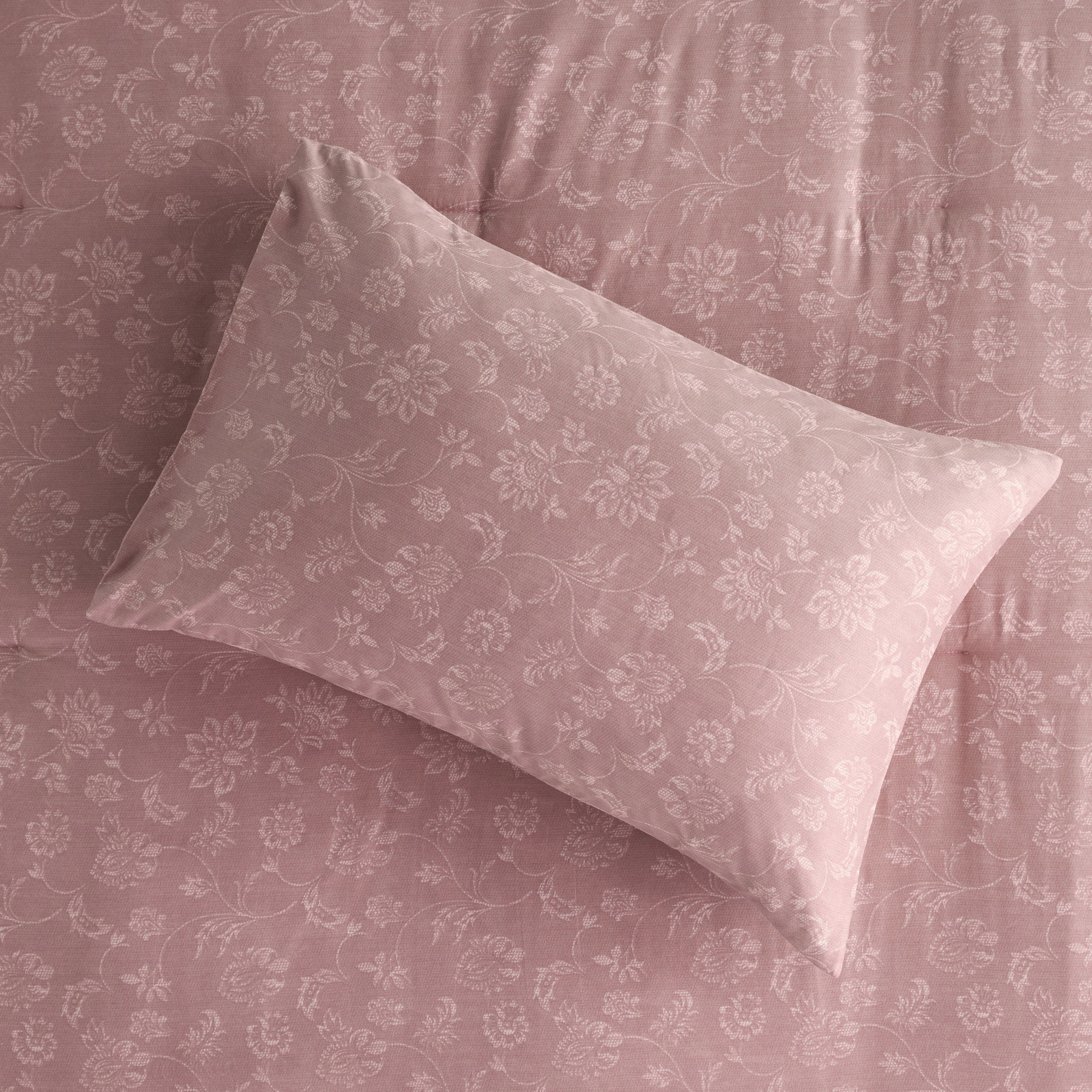 Nayda Floral Print 2-Piece Full Comforter Set -160x230 cm-household-bedding-comfortersandbedspreads-comforters-image-4