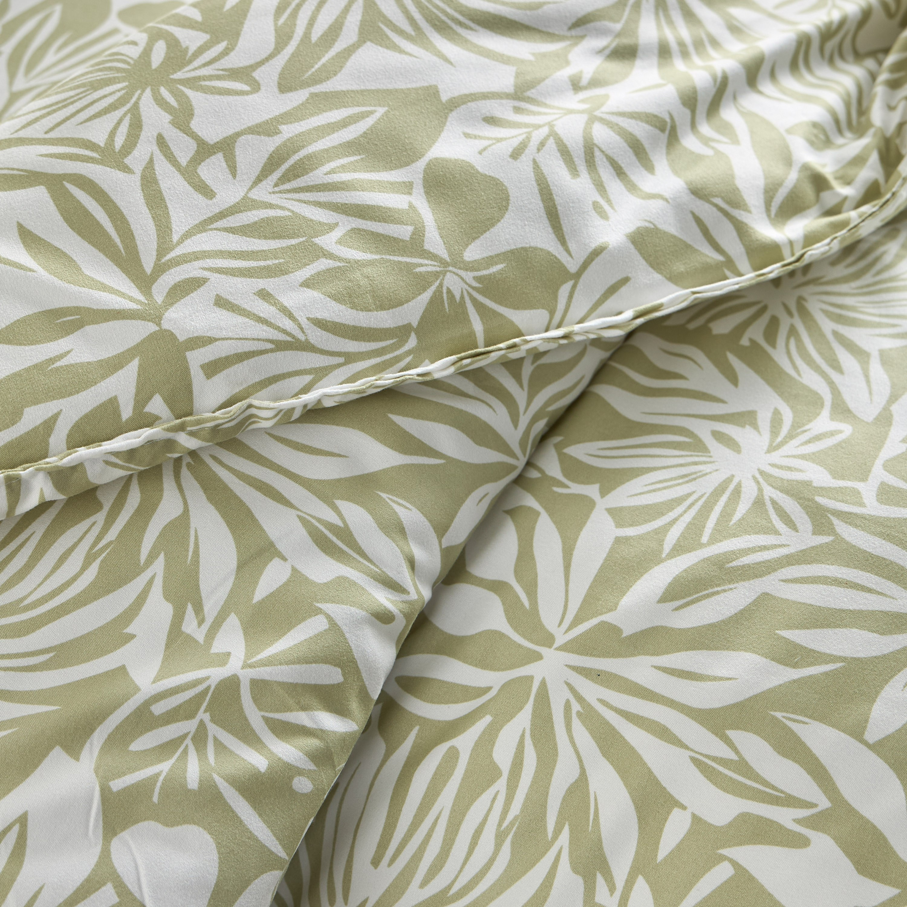 Nimfa Microfibre Floral 2-Piece Full Comforter Set - 160x230 cm-household-bedding-comfortersandbedspreads-comforters-image-4
