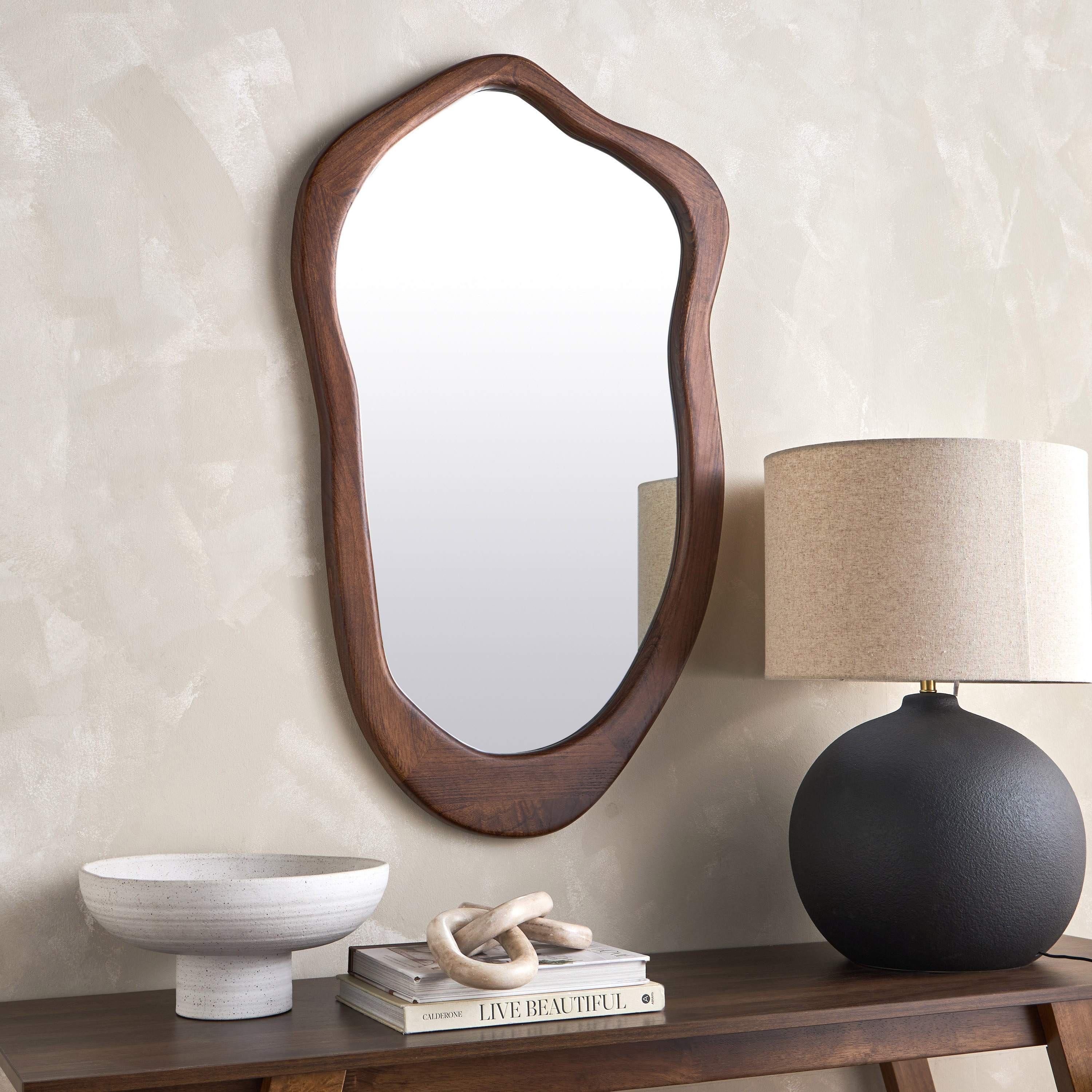 Lander Wall Mirror - 100x60 cm-household-walldecorandmirrors-mirrors-wallmirrors-image-1