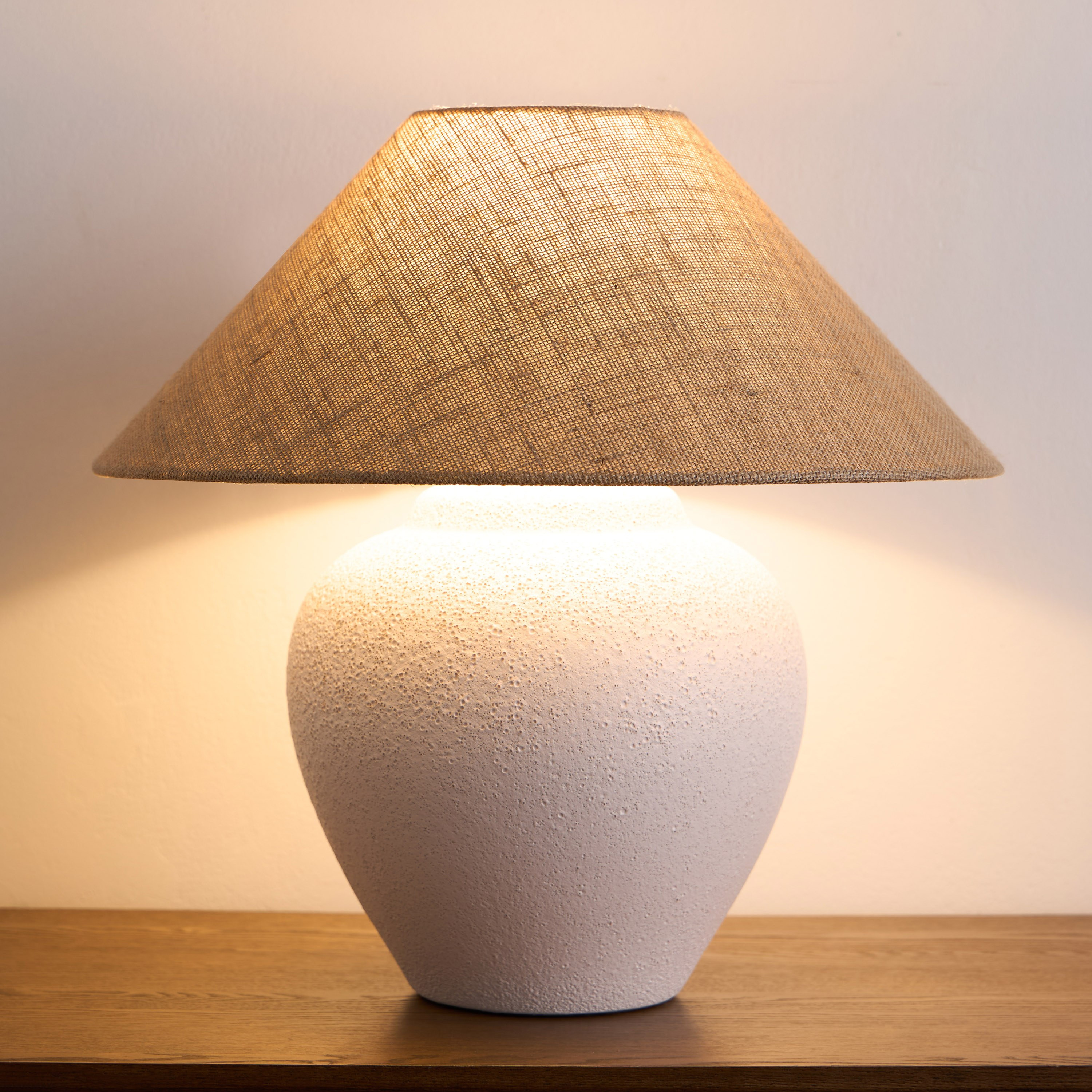Barley Ceramic Table Lamp - 48 cm-household-lighting-tableanddesklamps-image-2