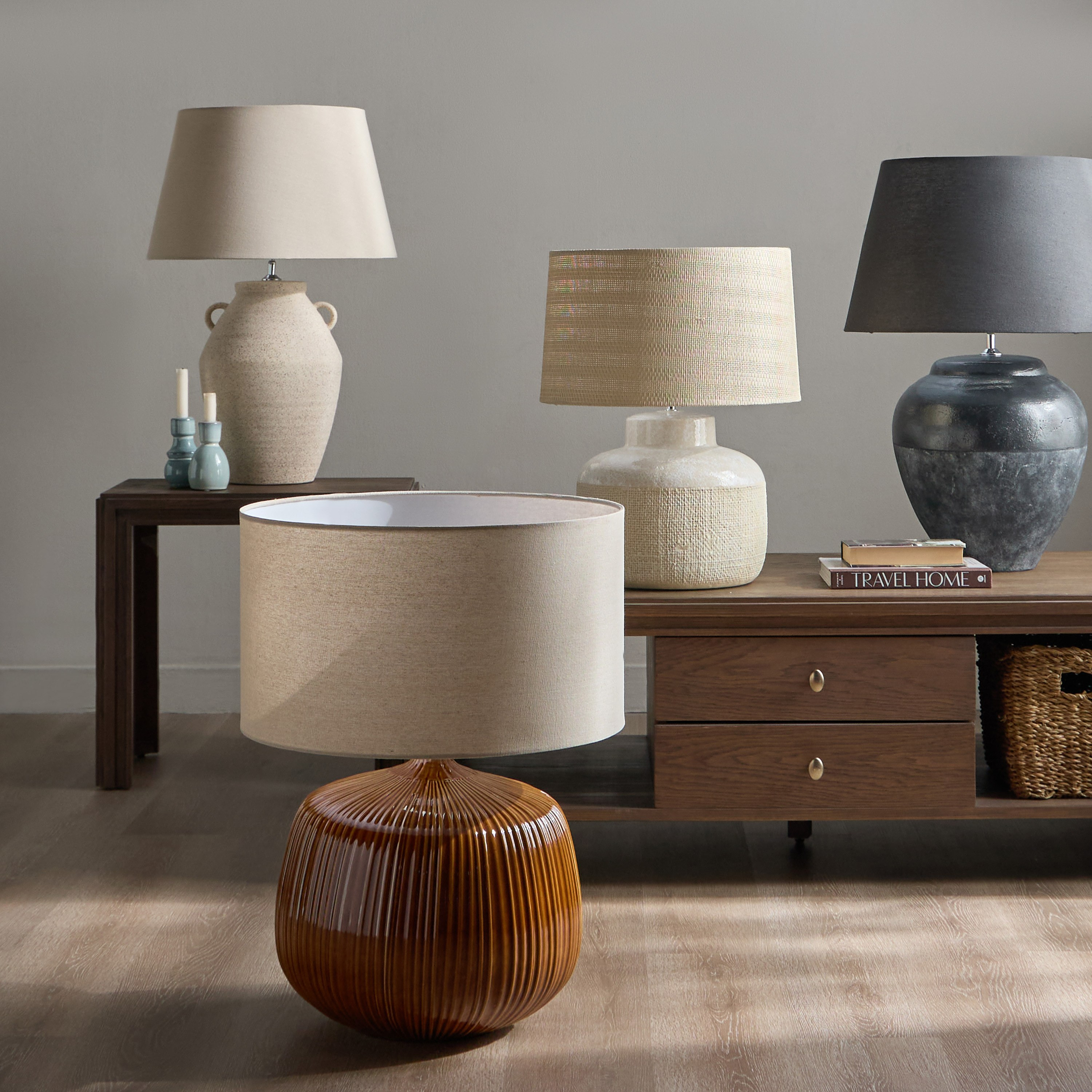 Mona Ceramic Table Lamp - 66 cm-household-lighting-tableanddesklamps-image-5